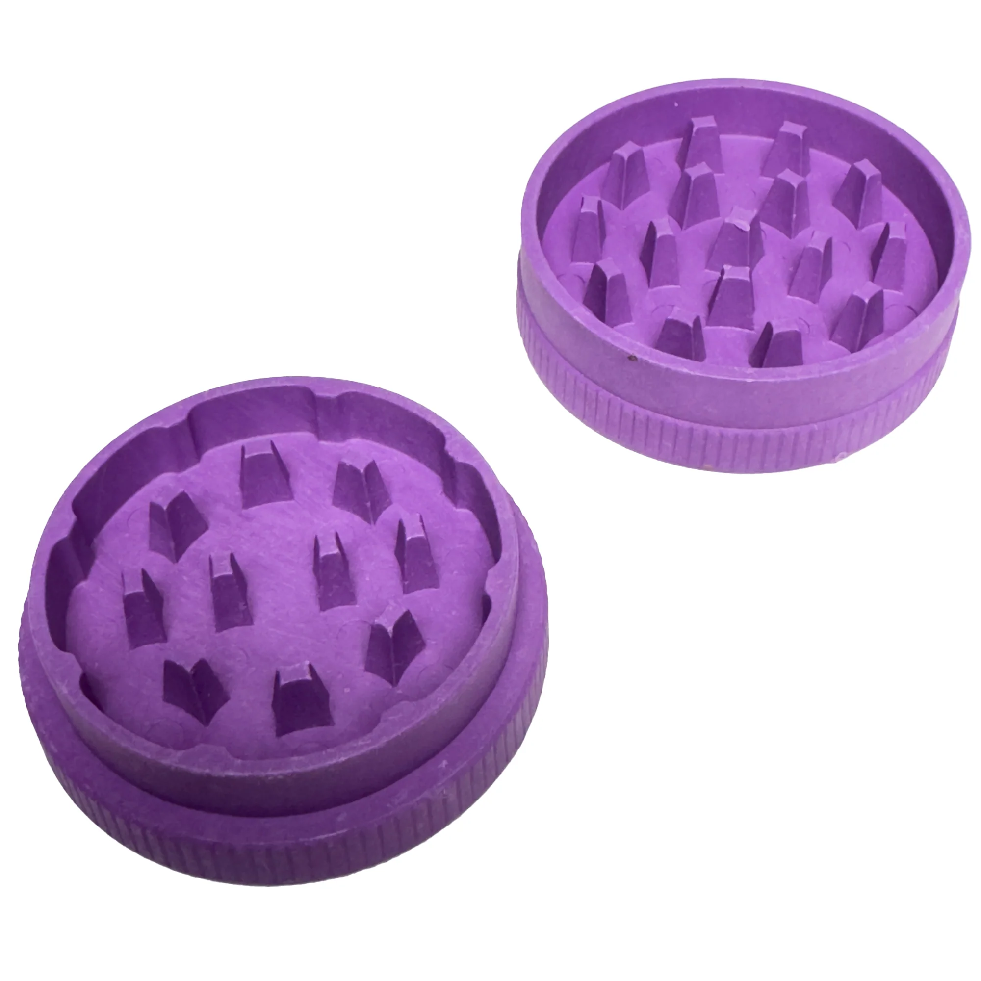 Santa Cruz Shredder - Hemp Grinder - 2 Piece - Purple - Image 2