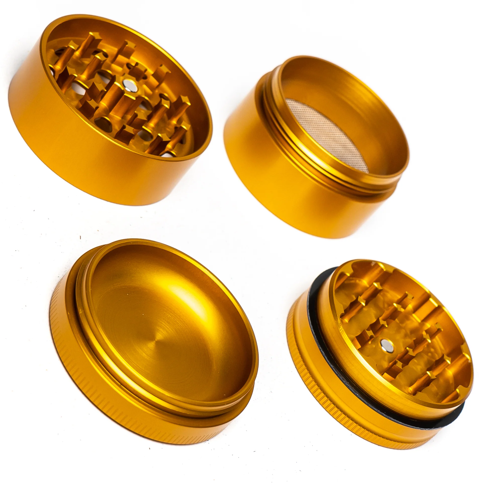 Santa Cruz Shredder - Medium 4 Piece - Rasta Gold - Image 2