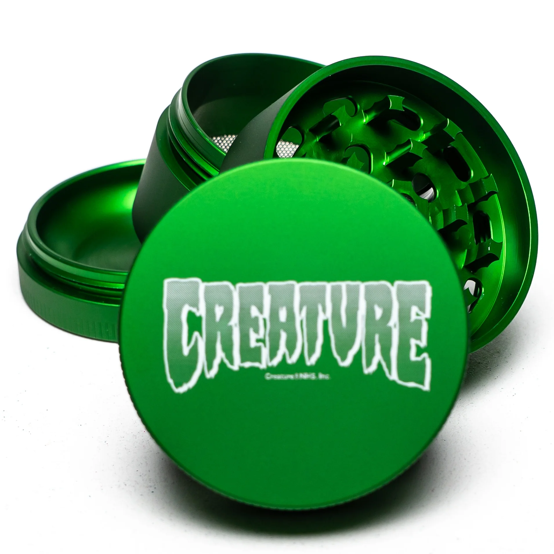 Santa Cruz Shredder x Creature - Medium 4 Piece - Matte Green