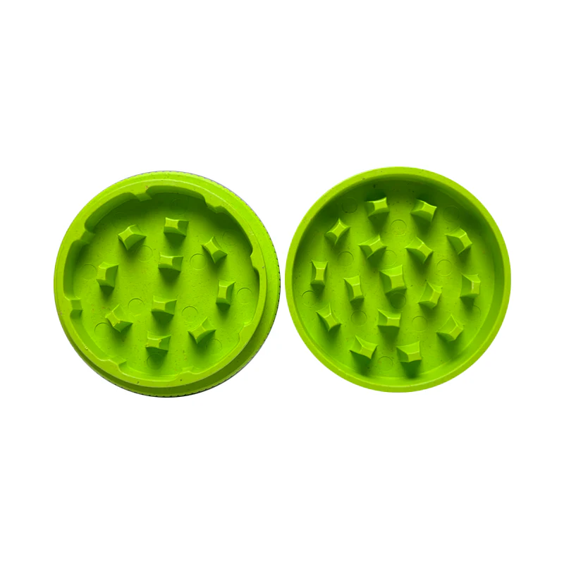 Santa Cruz Shredder x Illadelph - Hemp Grinder - 2 Piece - Lime Green - Image 2
