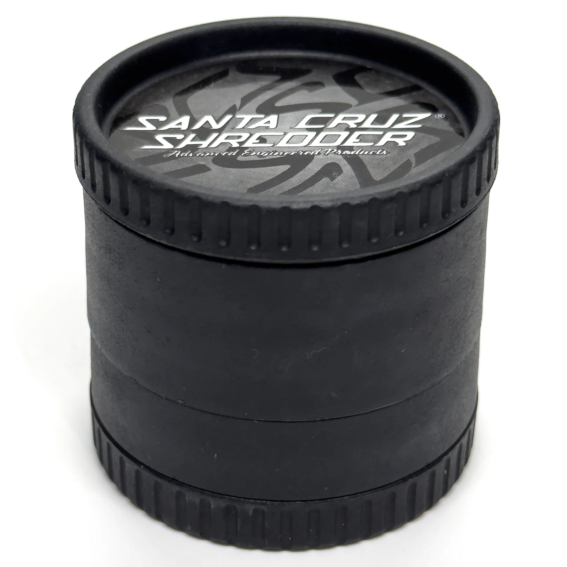 Santa Cruz Shredder - Hemp Grinder - 4 Piece - Black - Image 3