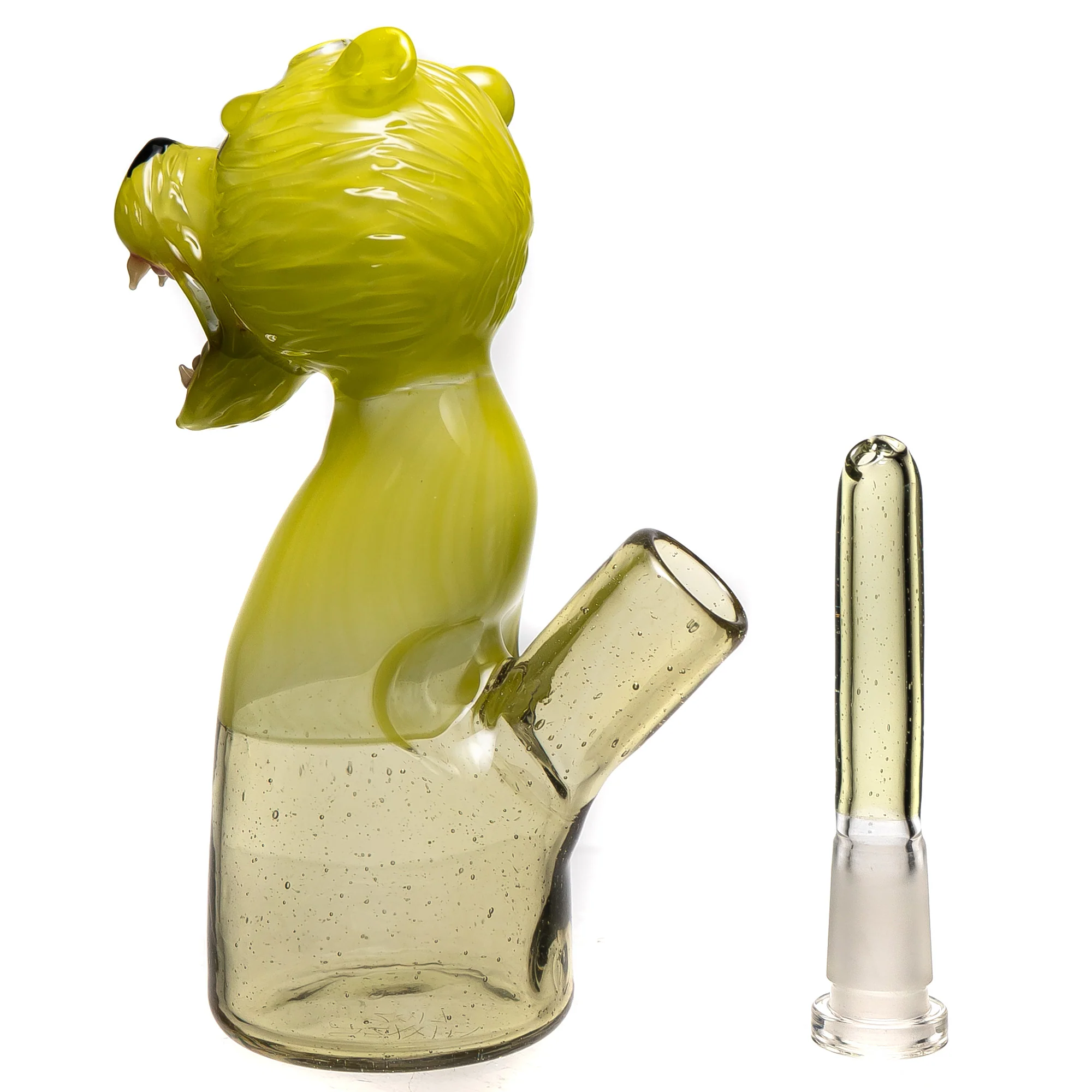 Seath Glass - Bear Jammer - Transparent Green & CFL Potion - Image 5