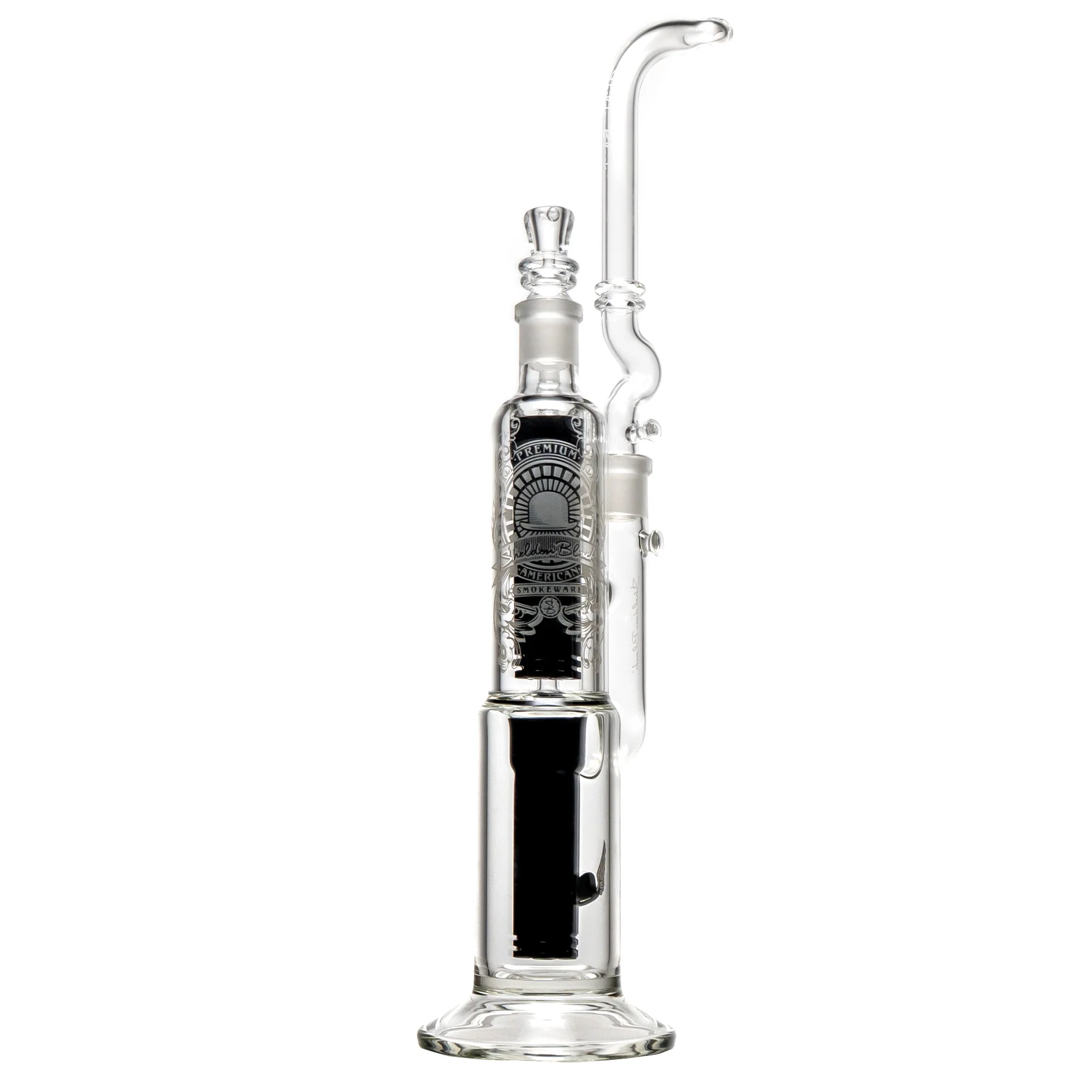 Sheldon Black - Double 6 Shooter Bubbler - Black