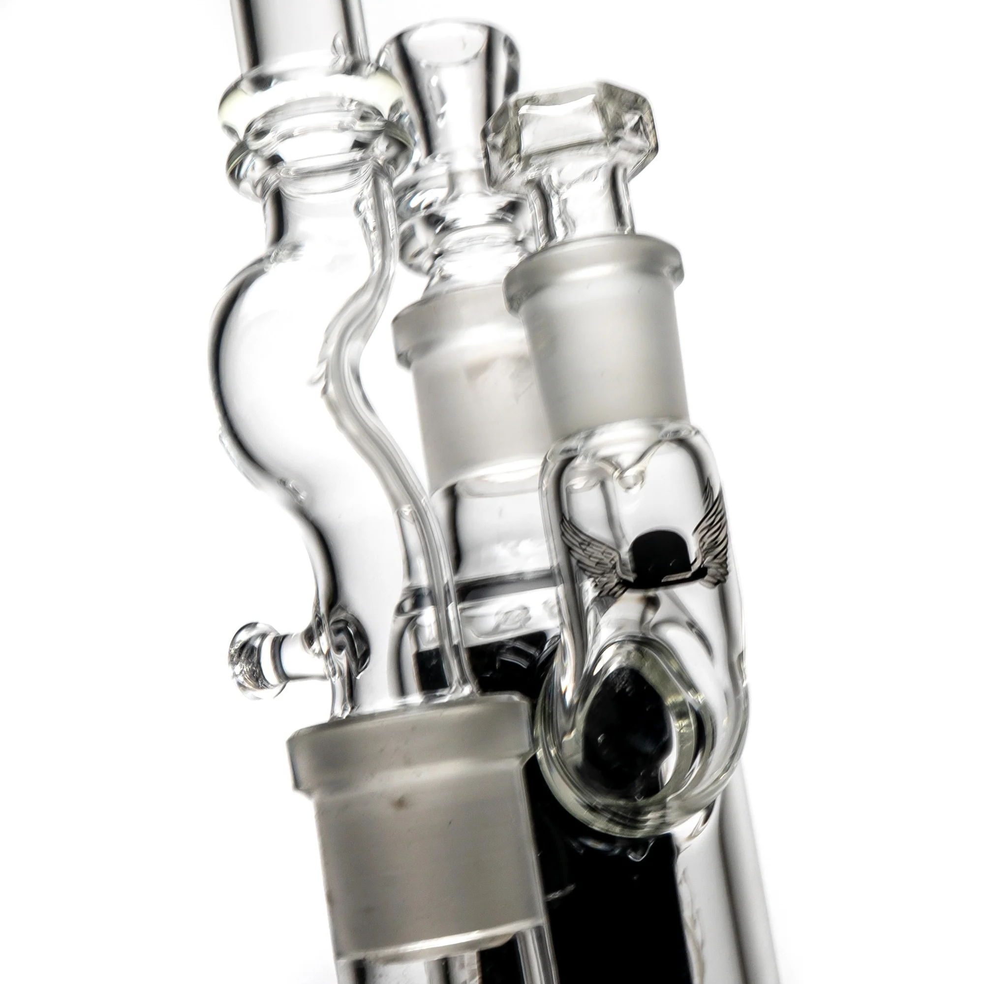 Sheldon Black - Double 6 Shooter Bubbler - Black - Image 5