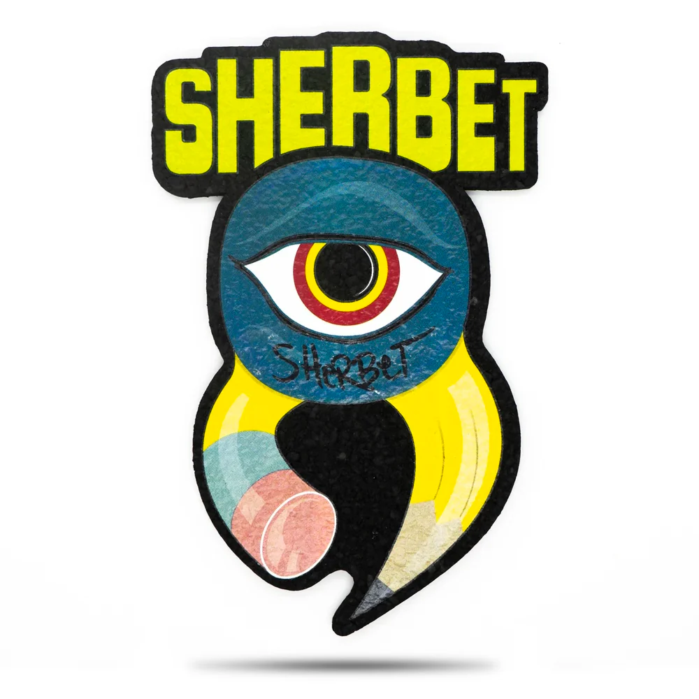 Sherbet x Moodmats - 12" Eye & Pencil - Dark Blue