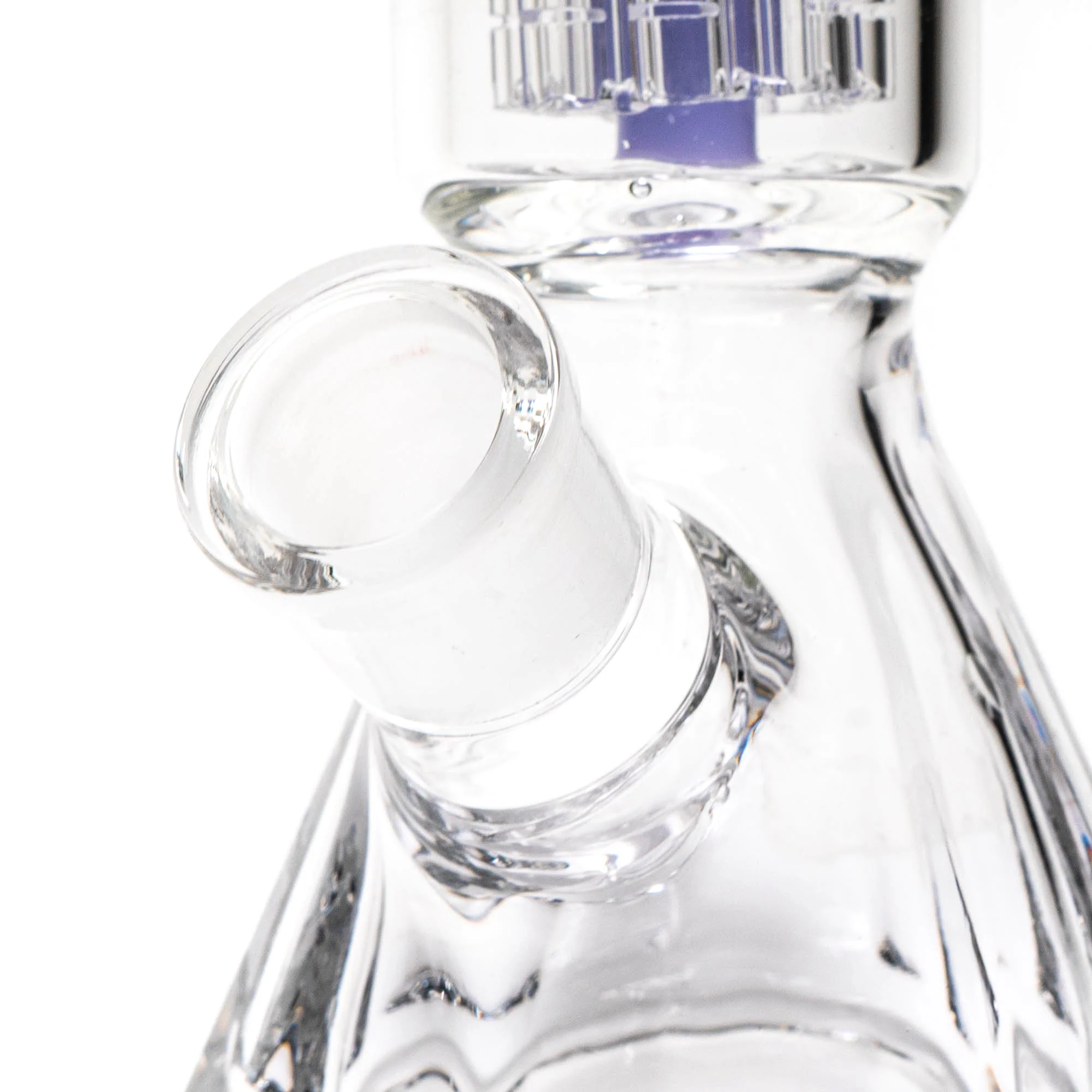 Shooters - 12" Diamond Base Beaker - Tree Perc - Purple - Image 6