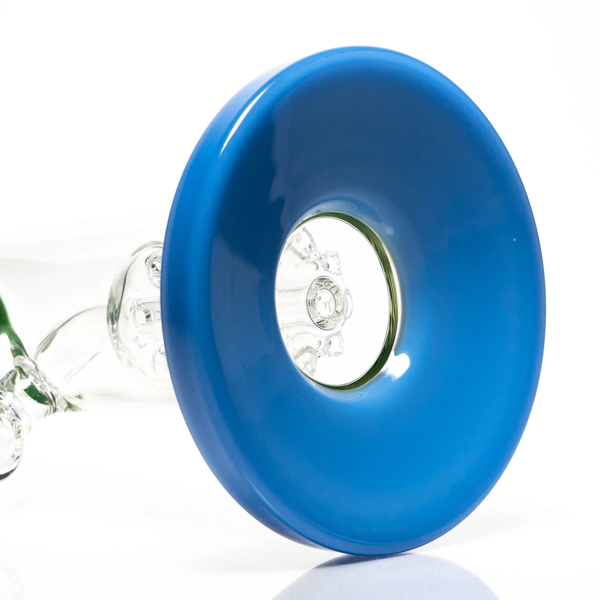 Shooters - 14" Fixed 8 Arm Straight - Milky Blue & Green - Image 7