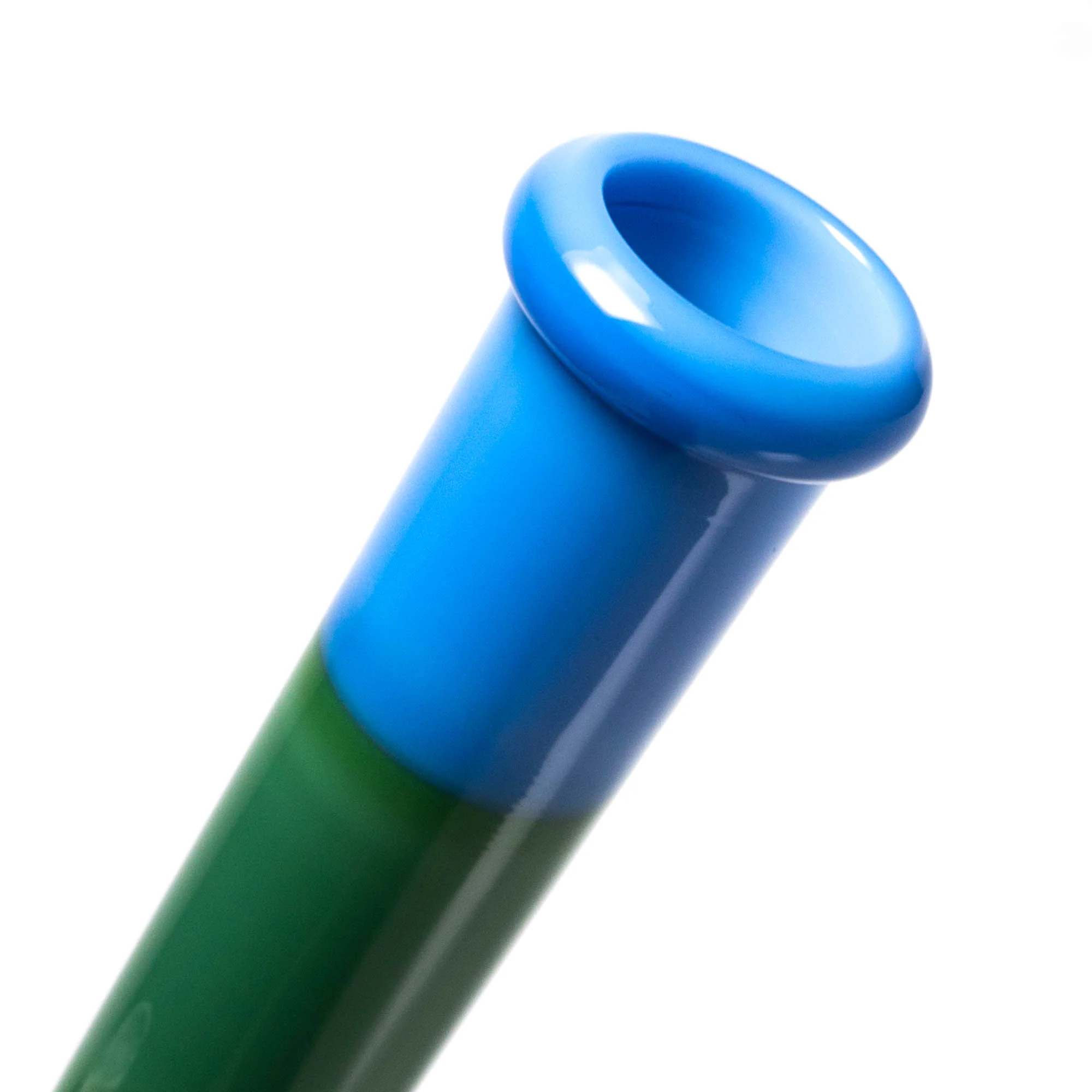 Shooters - 14" Fixed 8 Arm Straight - Milky Blue & Green - Image 8
