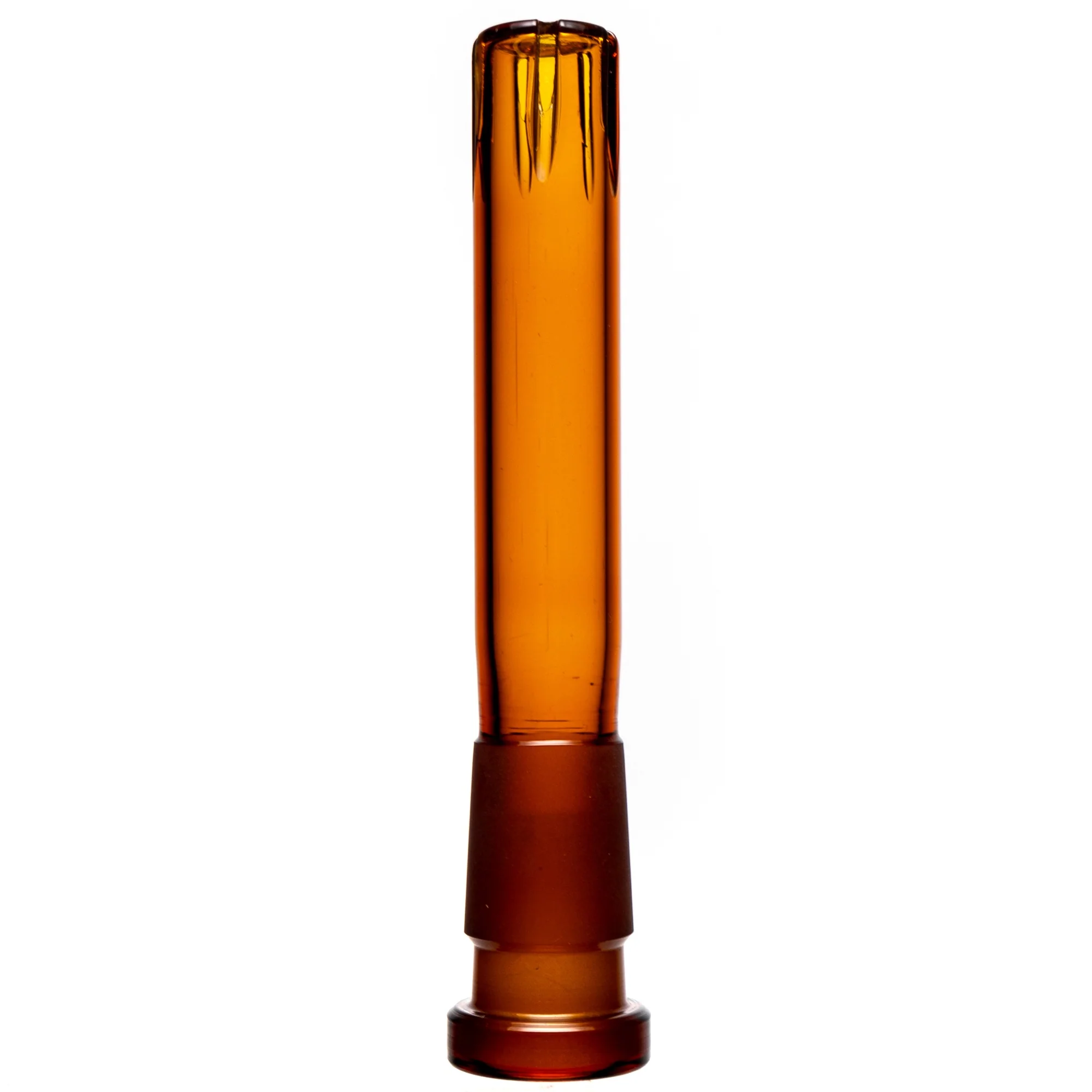 Shooters - 18/14mm Female 5 Slit Downstem - 4" - Amber