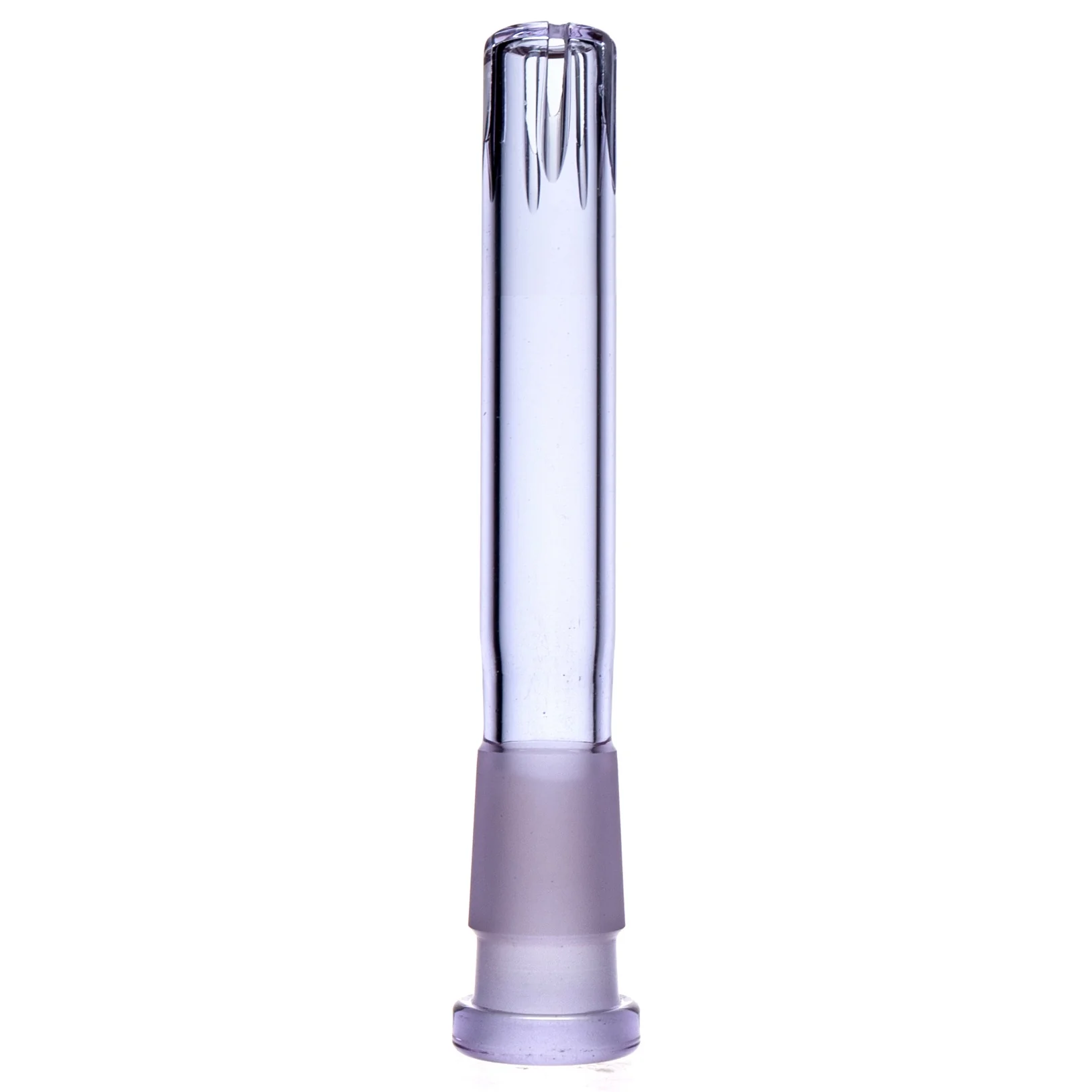 Shooters - 18/14mm Female 5 Slit Downstem - 4" - Purple