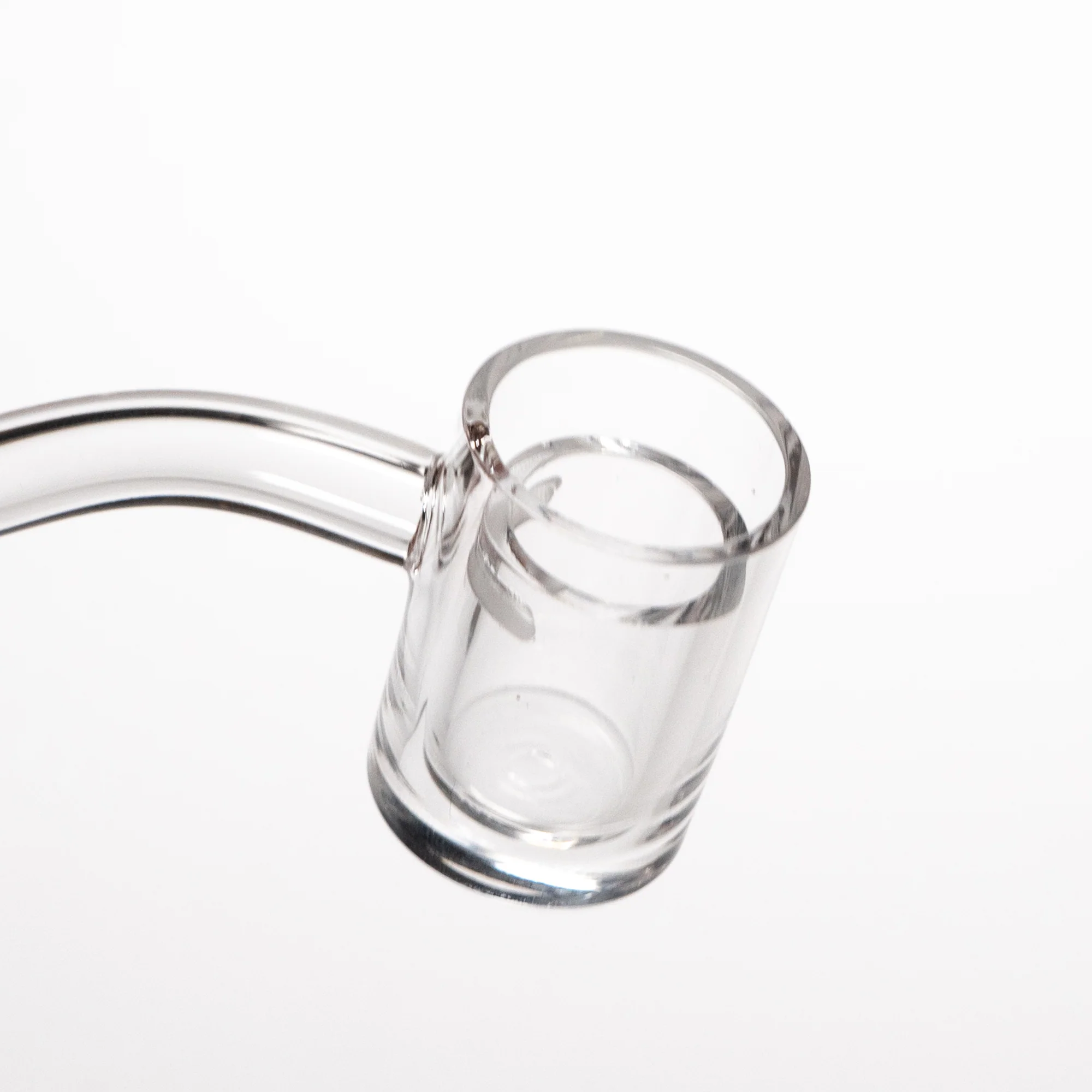 Shooters - 25mm Flat Top Quartz Banger & Slitted Insert - 10mm Male 45º - Image 2