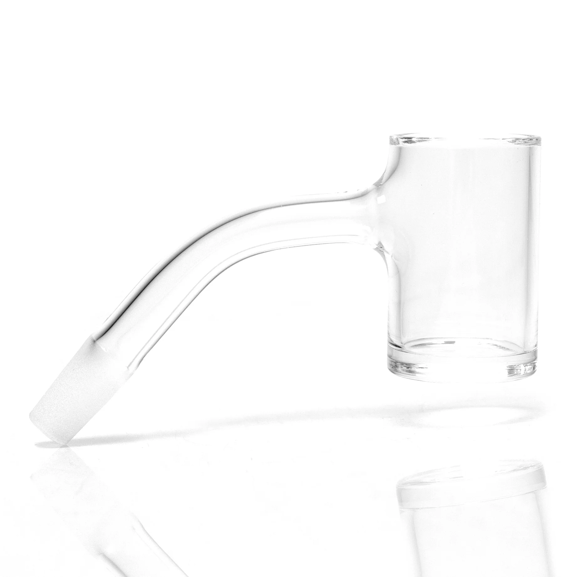 Shooters - 25mm Flat Top Quartz Banger - Full Weld - 10mm Male 45°