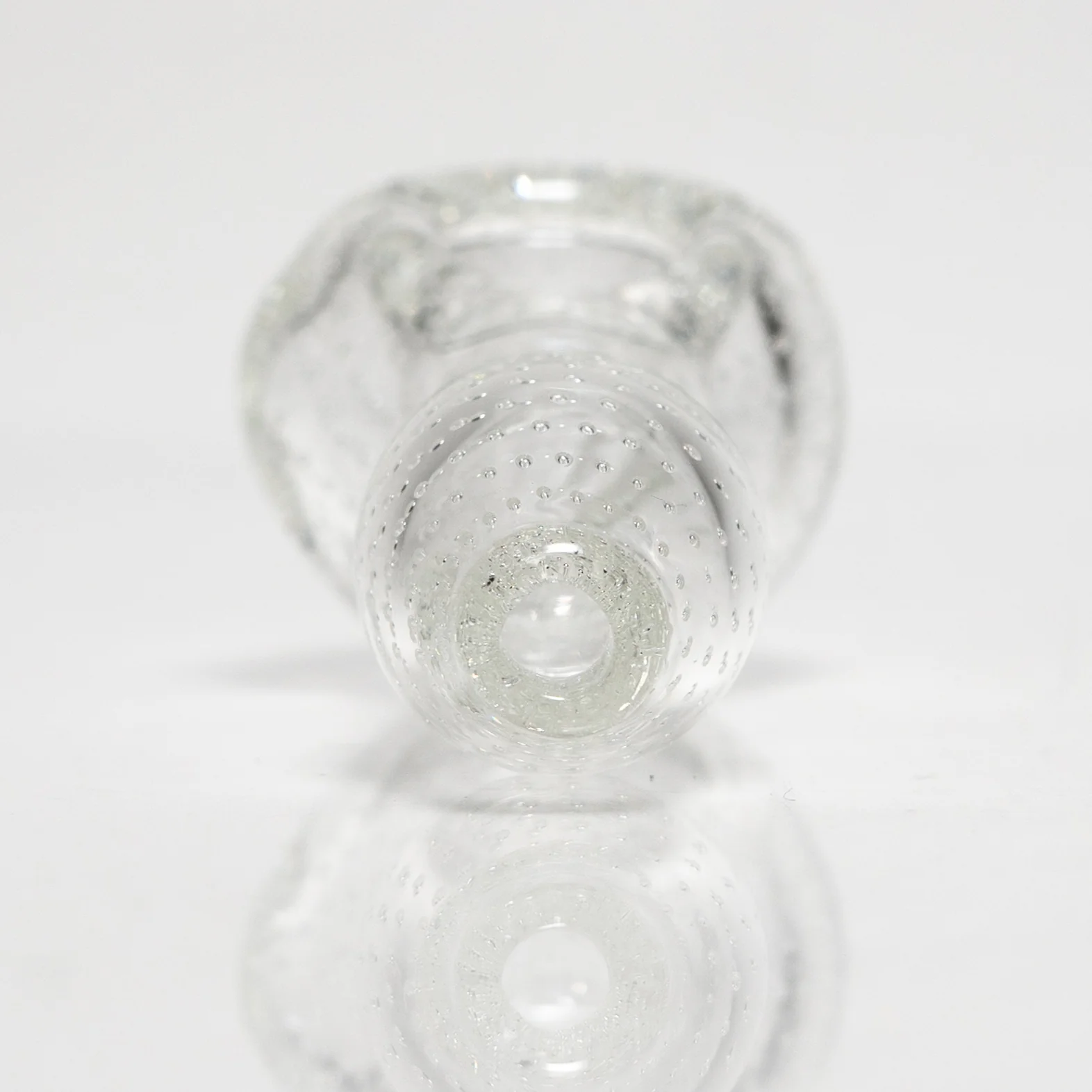Shooters - 4" Air Bubble Spoon Pipe - Clear - Image 4