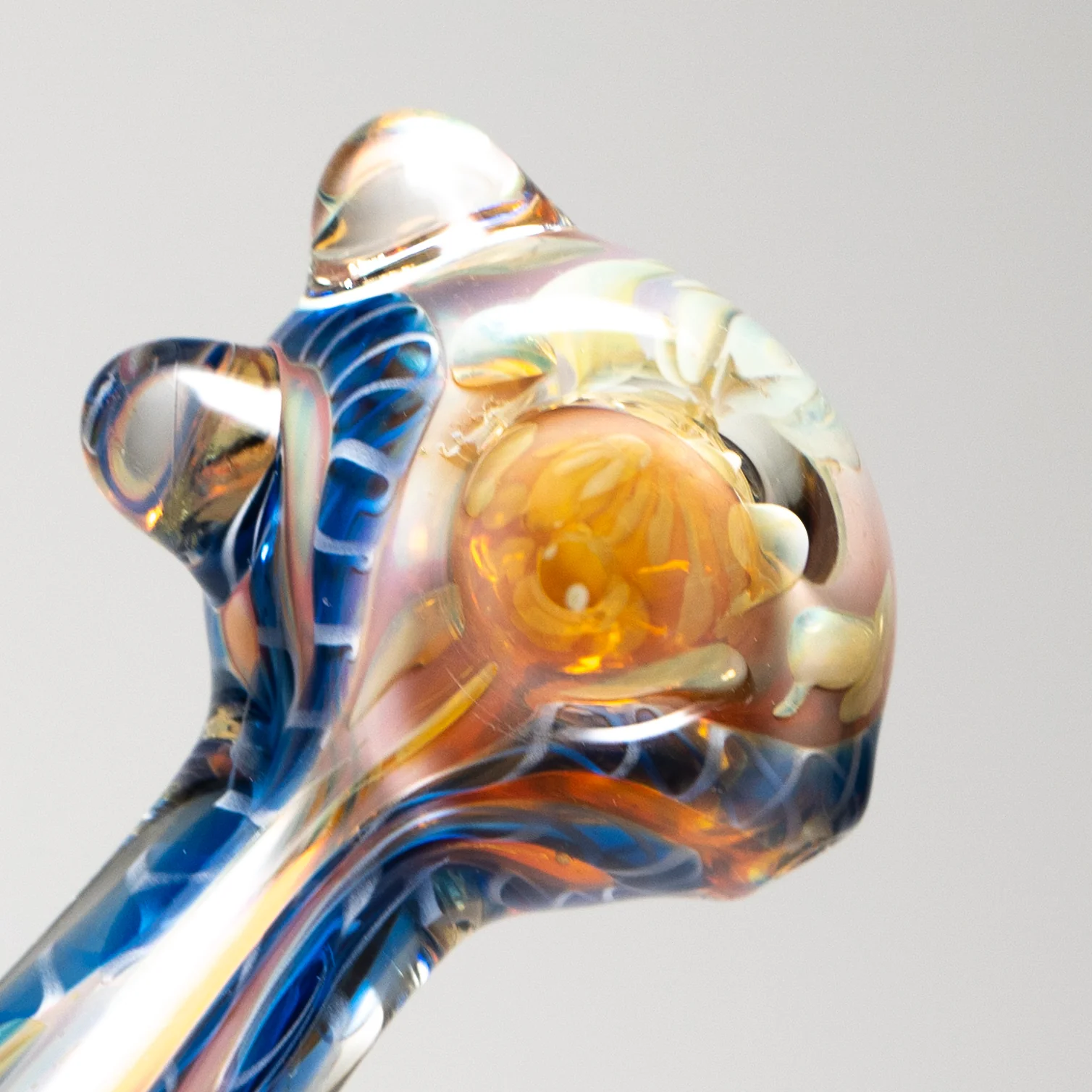 Shooters - 4" Spoon Pipe - Fumed - Image 5