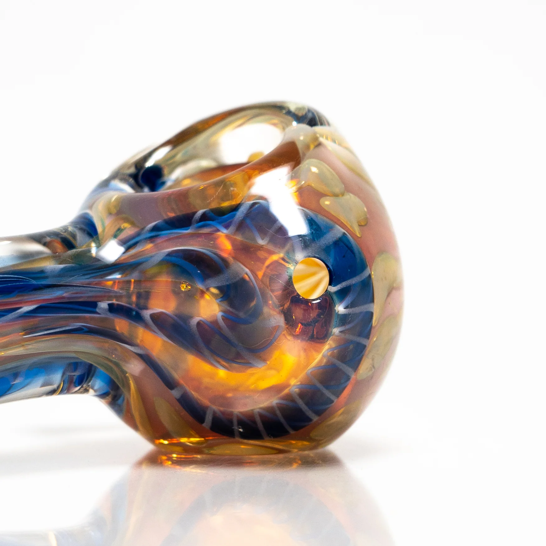 Shooters - 4" Spoon Pipe - Fumed - Image 6