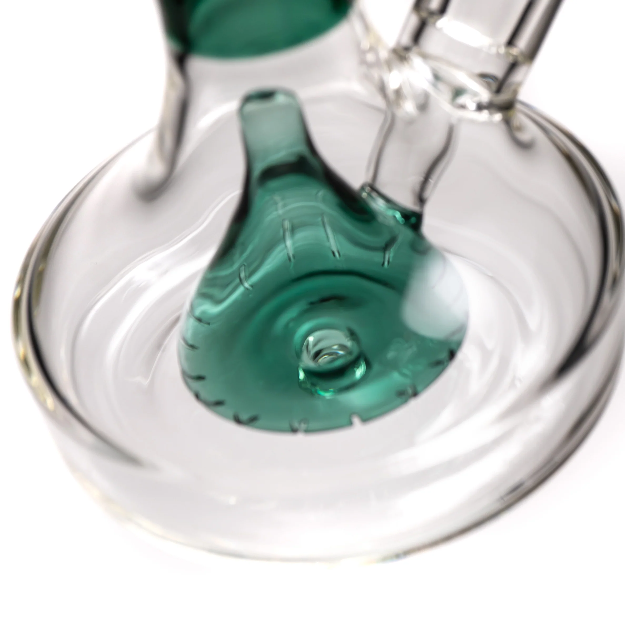 Shooters - 8" Fixed Shower Cone Beaker - Teal - Image 2