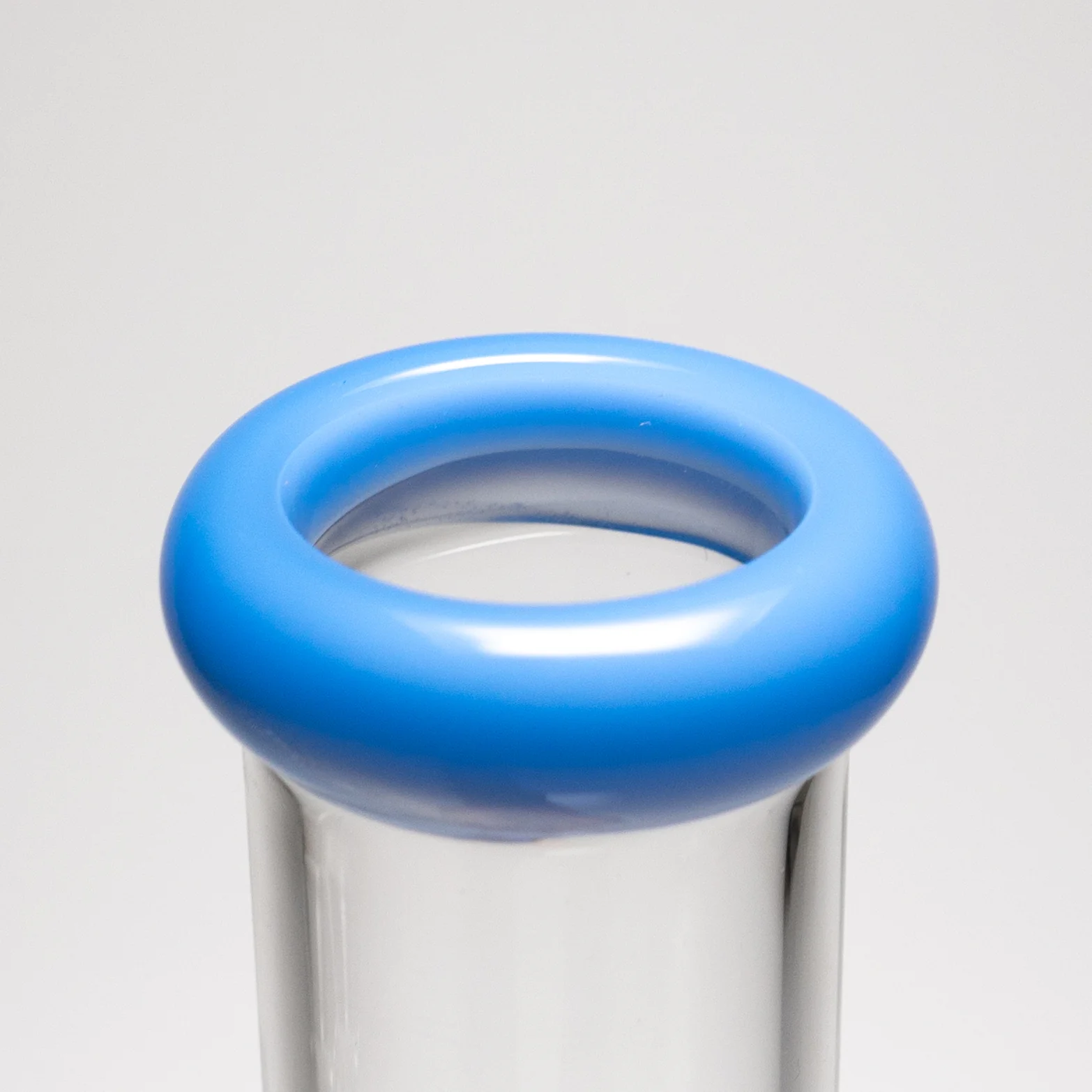 Shooters - 8" Straight - Milky Blue Accent - Image 3