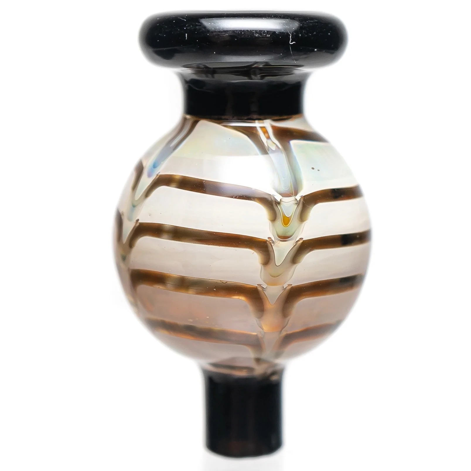 Shooters - Bubble Cap - Wrap & Rake w/ Color - Black