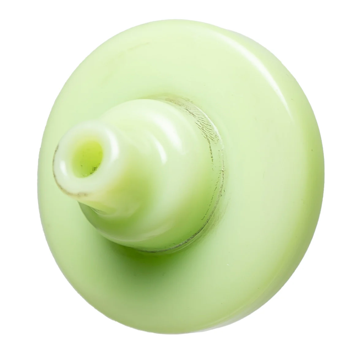 Shooters - Directional Carb Cap - Mushroom Handle - Green w/ Aqua - Image 2
