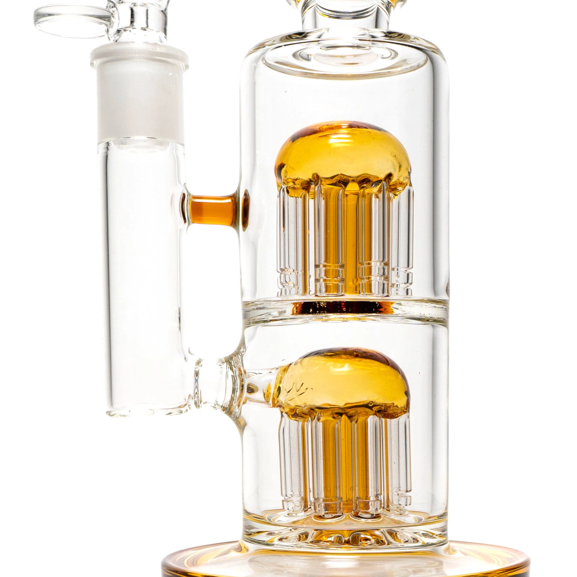 Shooters - Double Tree Perc Rig - Amber Accents - Image 3