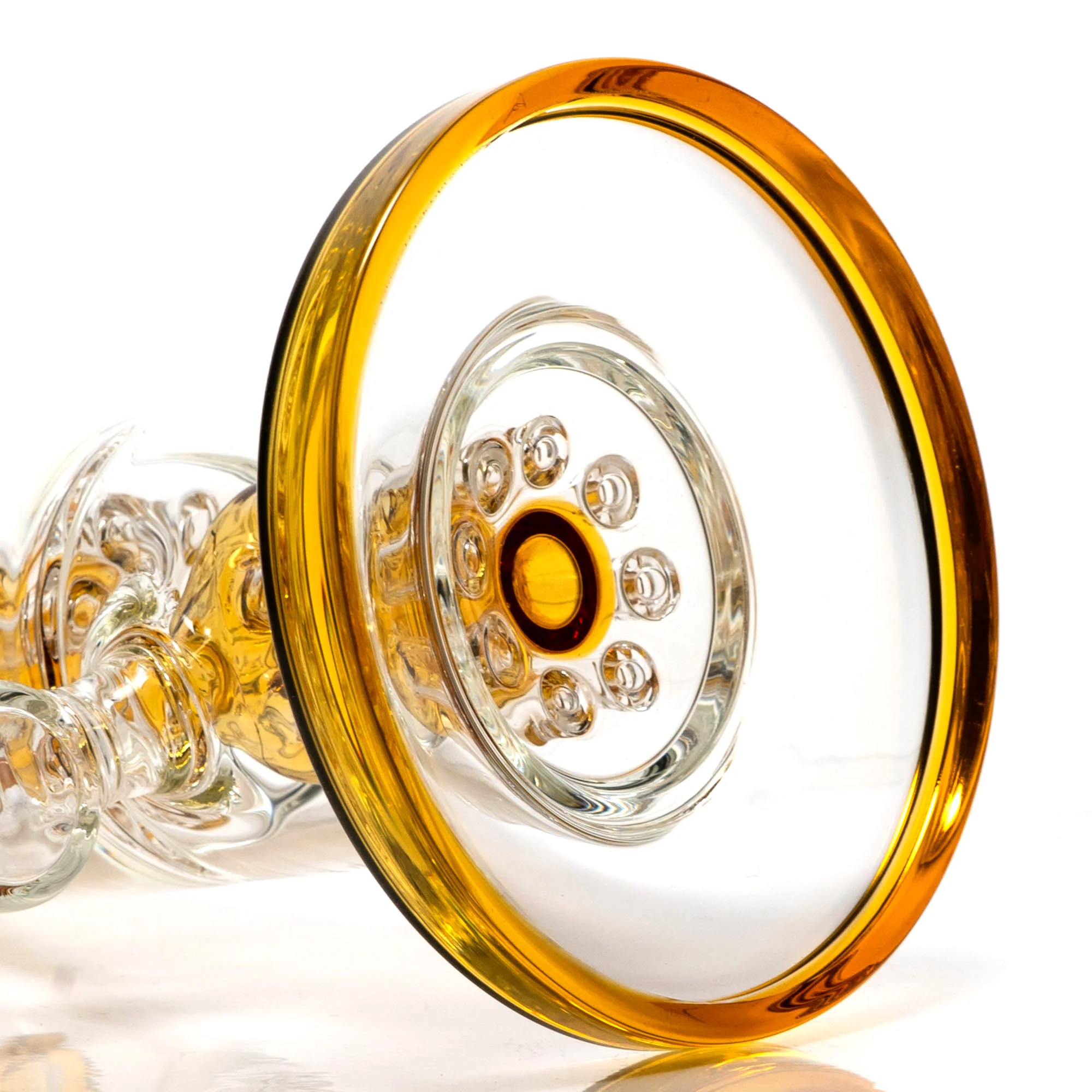 Shooters - Double Tree Perc Rig - Amber Accents - Image 5
