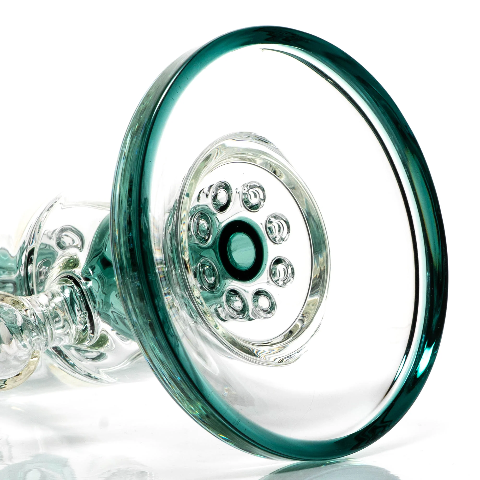 Shooters - Double Tree Perc Rig - Teal Accents - Image 5