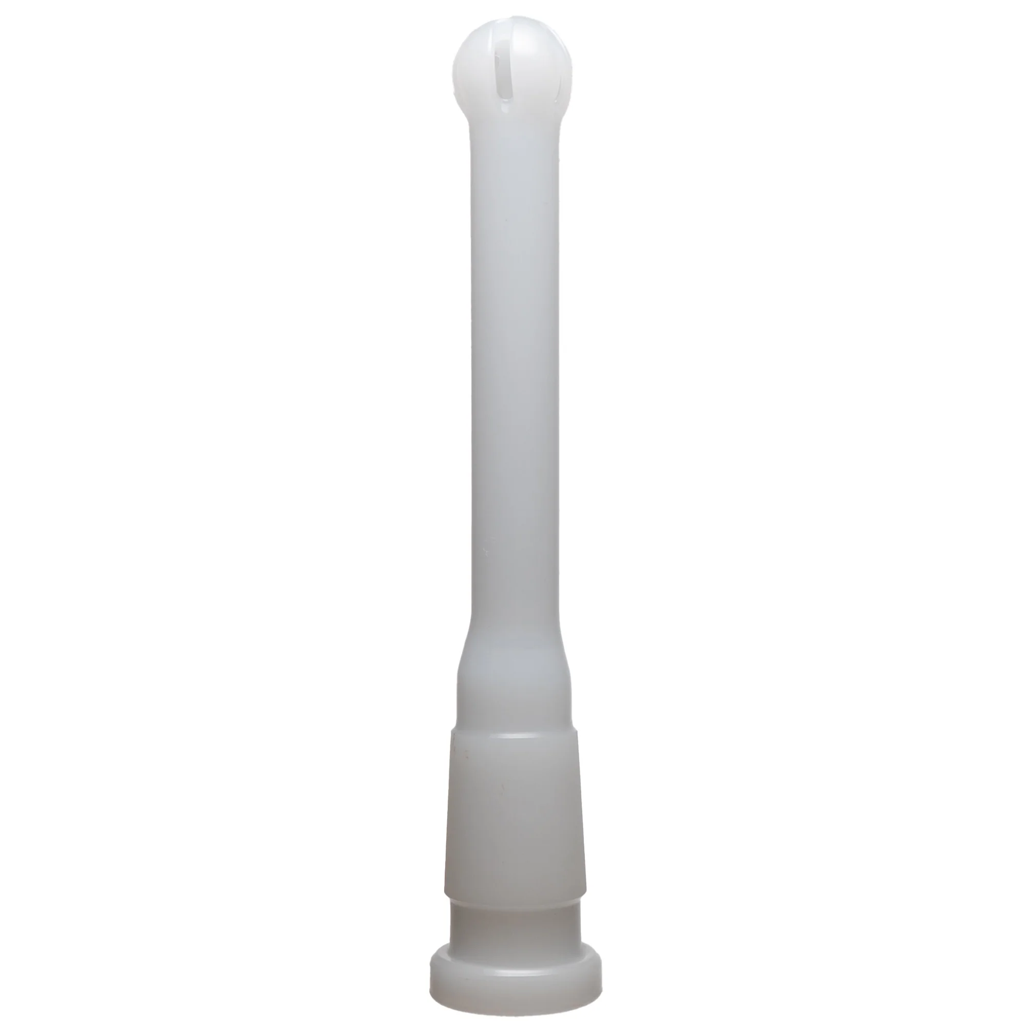 Shooters - Downstem - 18/14mm Bushing - 6 Slit Bulb - 4.5" - White