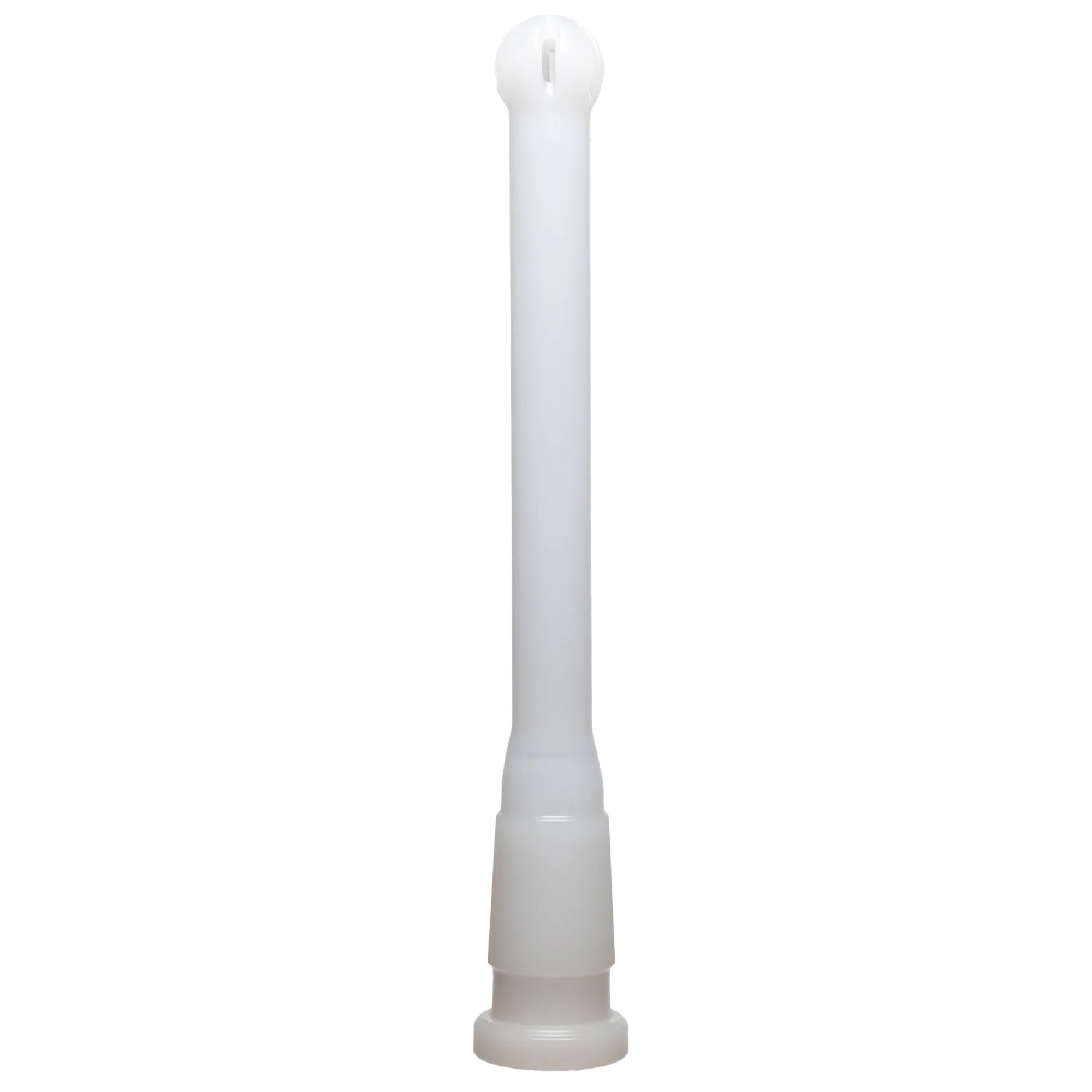 Shooters - Downstem - 18/14mm Bushing - 6 Slit Bulb - 5.5" - White