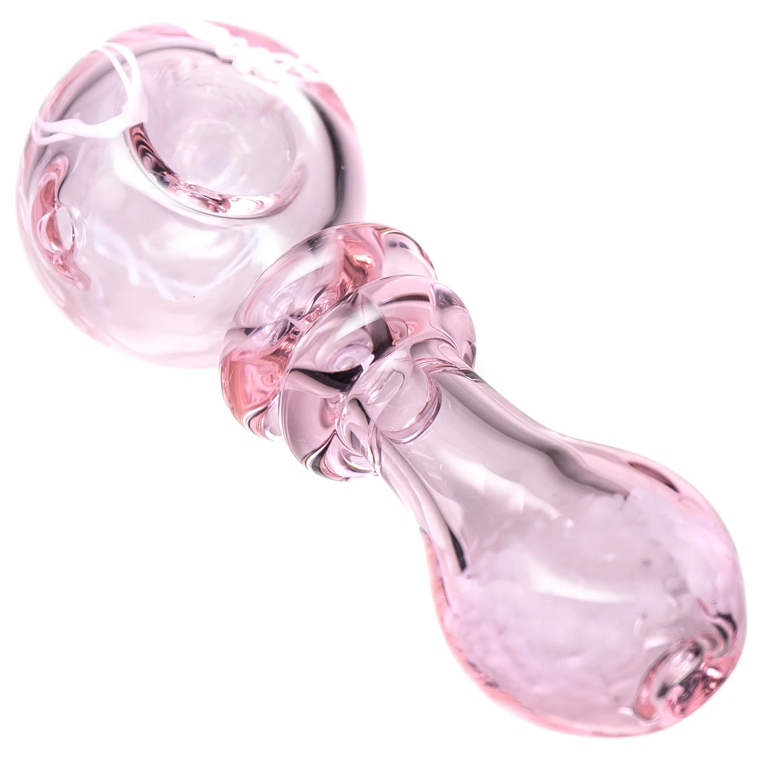 Shooters - Frit & Twist Cane Spoon w/ Marias - Pink