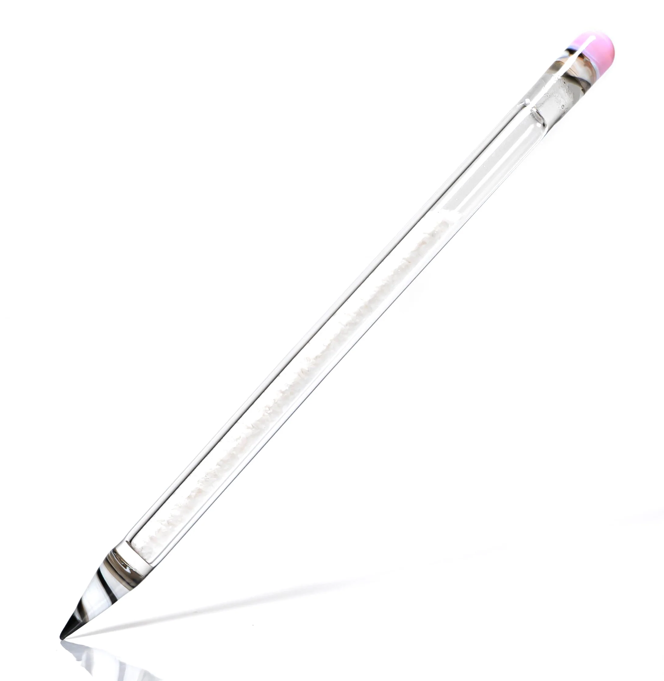 Shooters - Frit Filled Pencil - White
