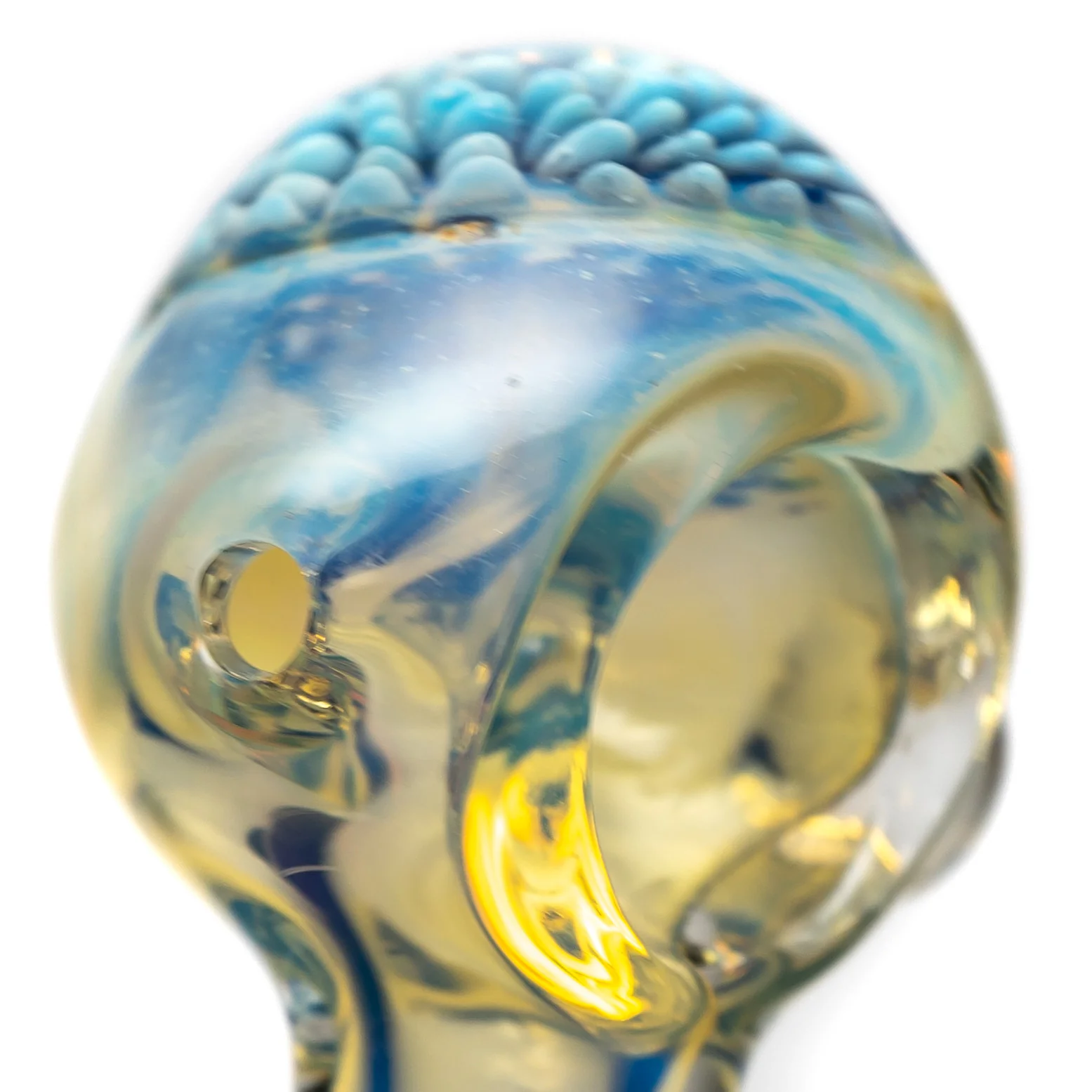 Shooters - Fume Twist Spoon w/ Implosion - Blue - Image 3