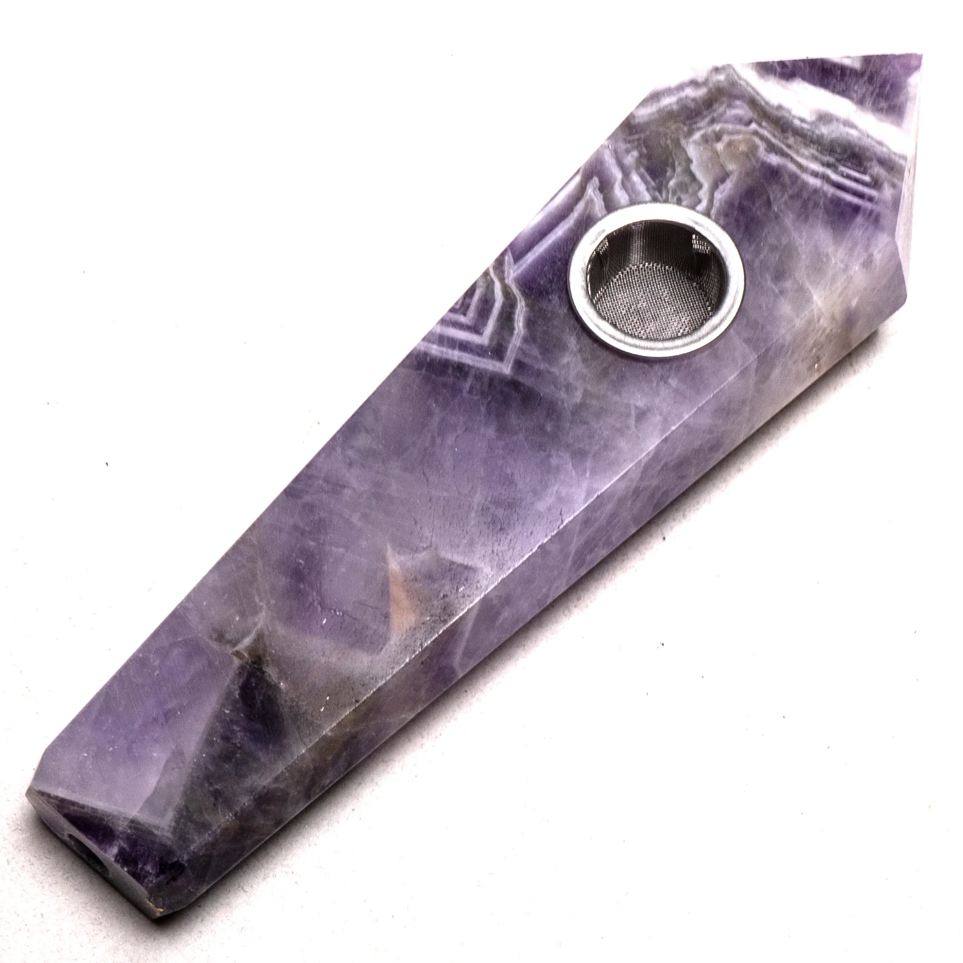 Shooters - Gem Pipe - Purple & White