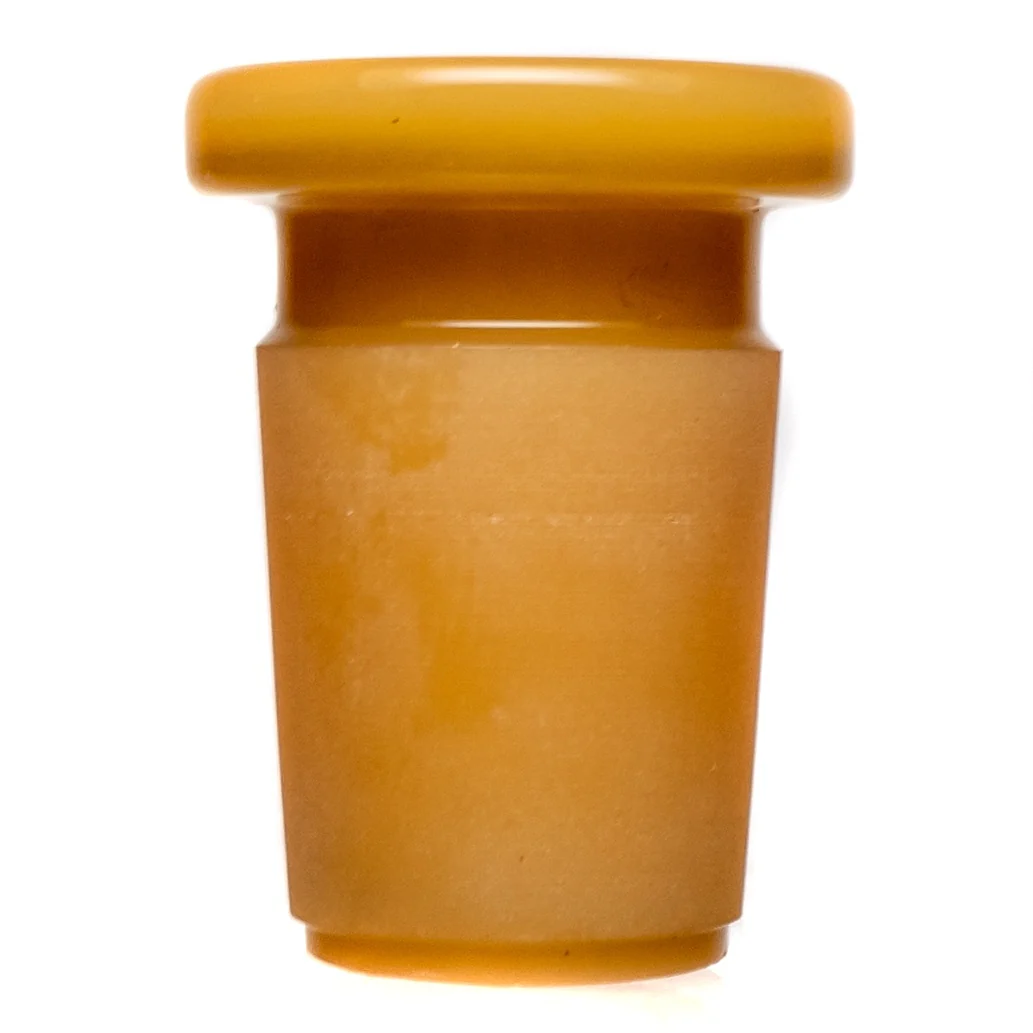 Shooters - Glass Adapter - Bushing - 18mm Male to 14mm Female - Milky Orange