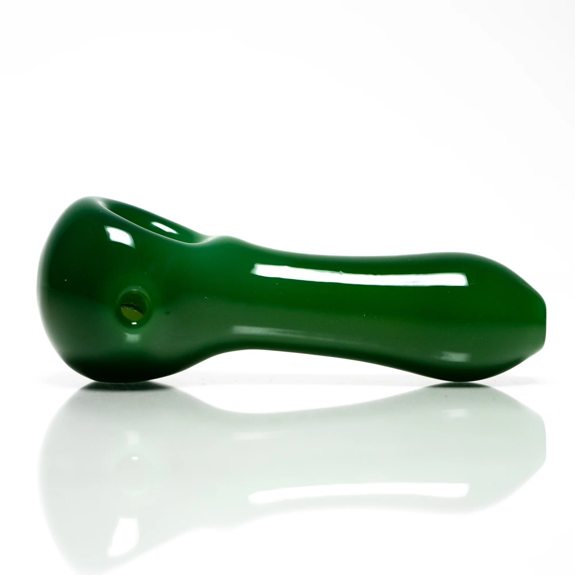 Shooters - Honeycomb Screen Spoon Pipe - Jade - Image 3