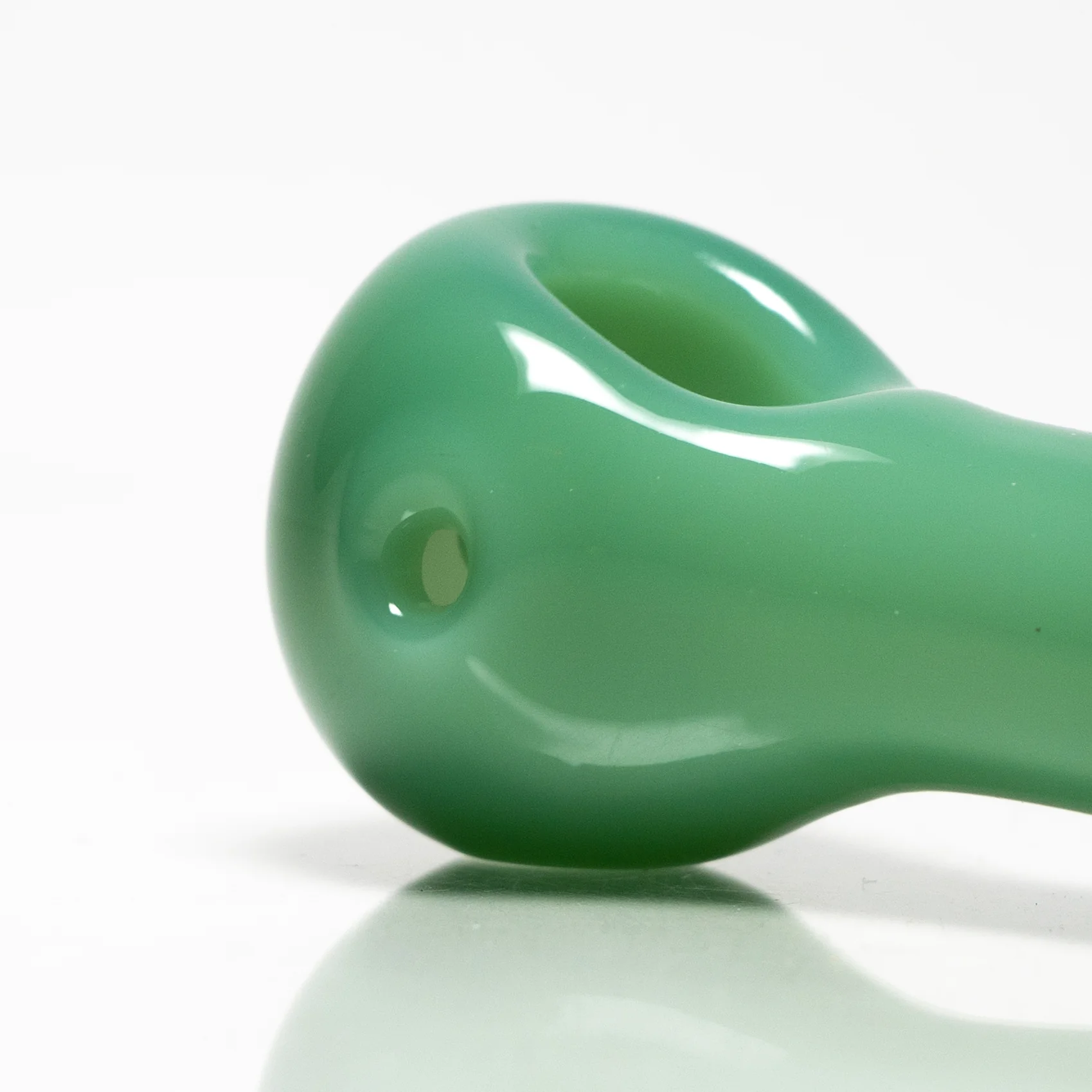 Shooters - Honeycomb Screen Spoon Pipe - Mint - Image 4