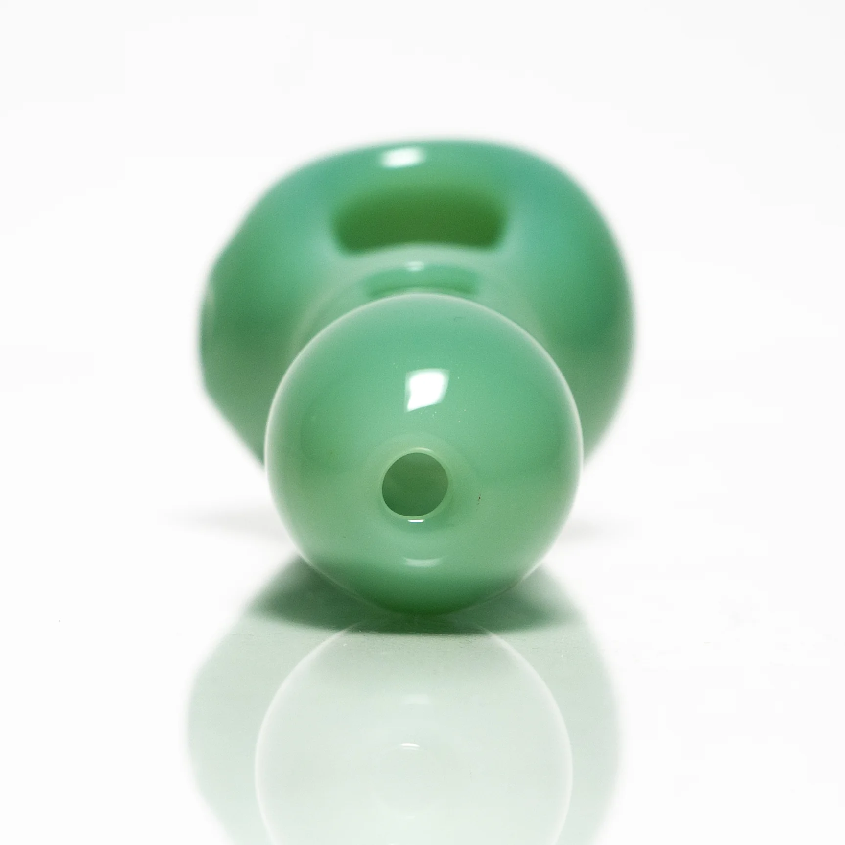 Shooters - Honeycomb Screen Spoon Pipe - Mint - Image 6