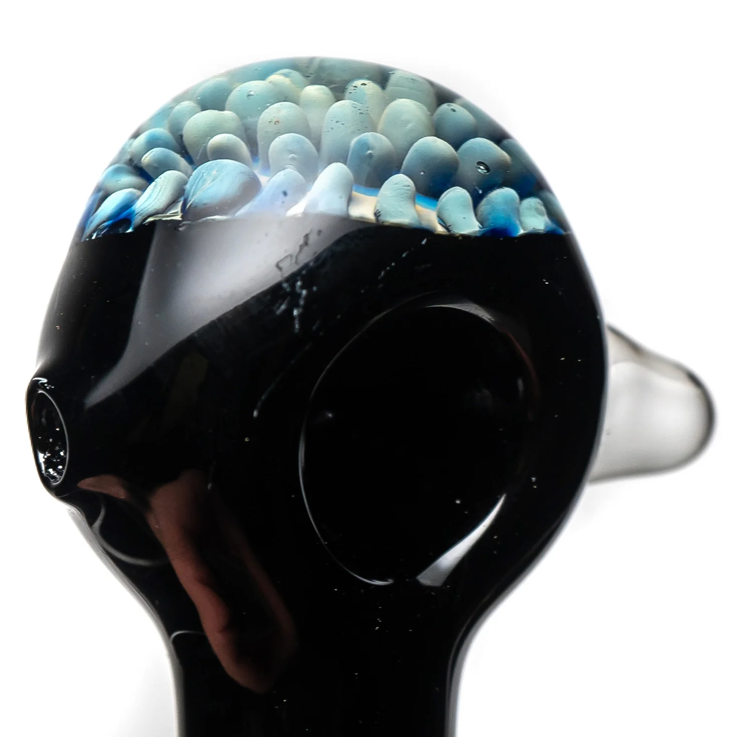 Shooters - Implosion Spoon Pipe - Blue - Image 2