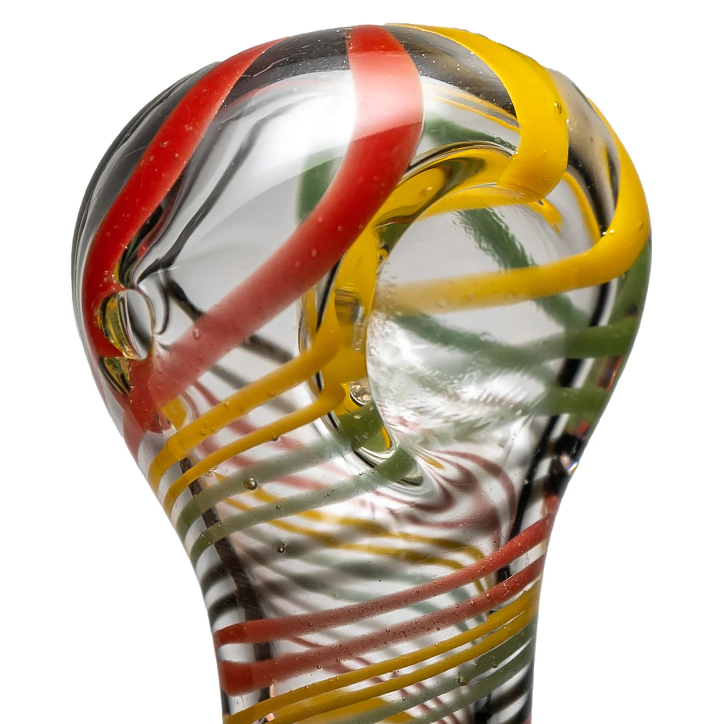 Shooters - Multicolor Spiral Spoon Pipe - Image 2