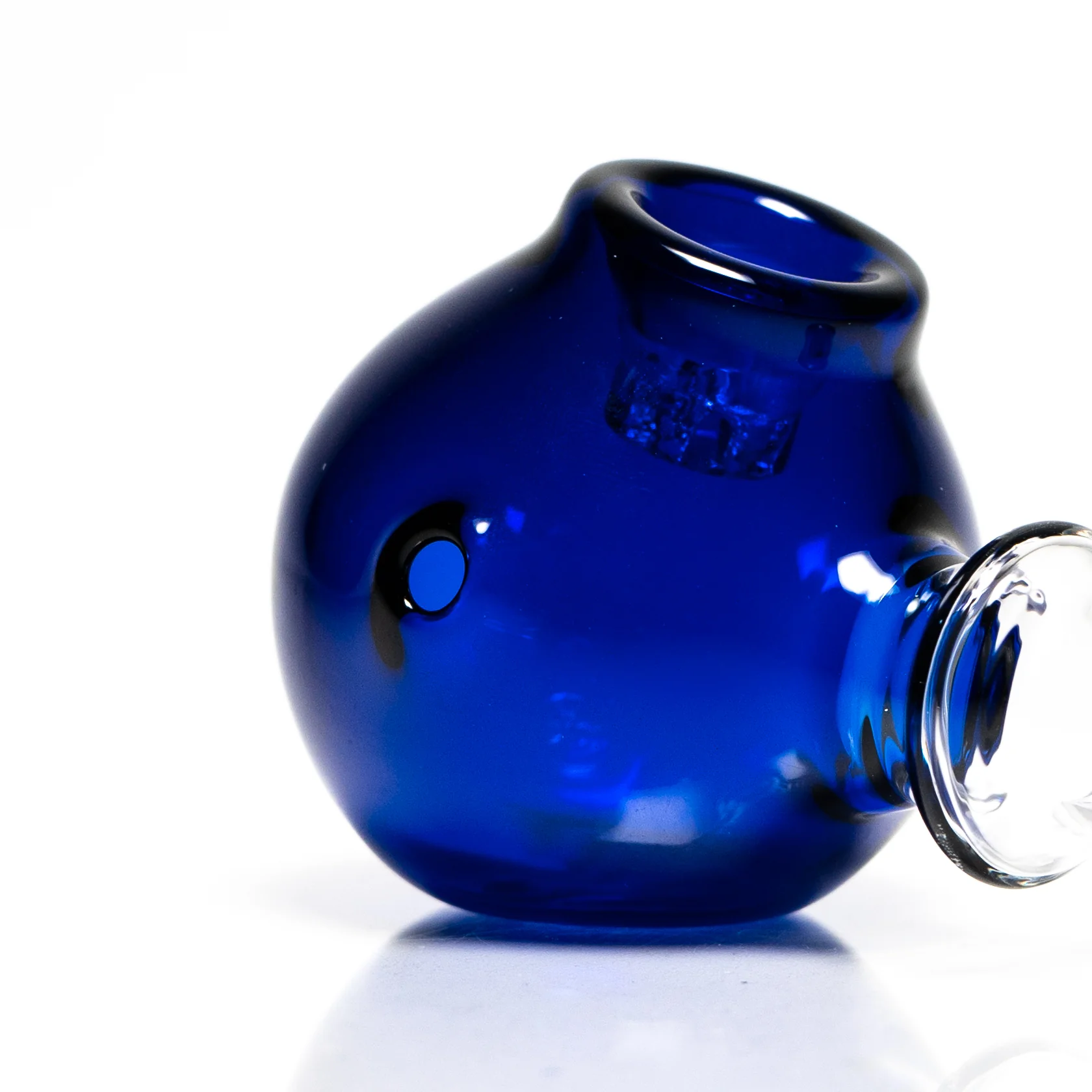 Shooters - Orb Honeycomb Spoon Pipe - Blue - Image 4
