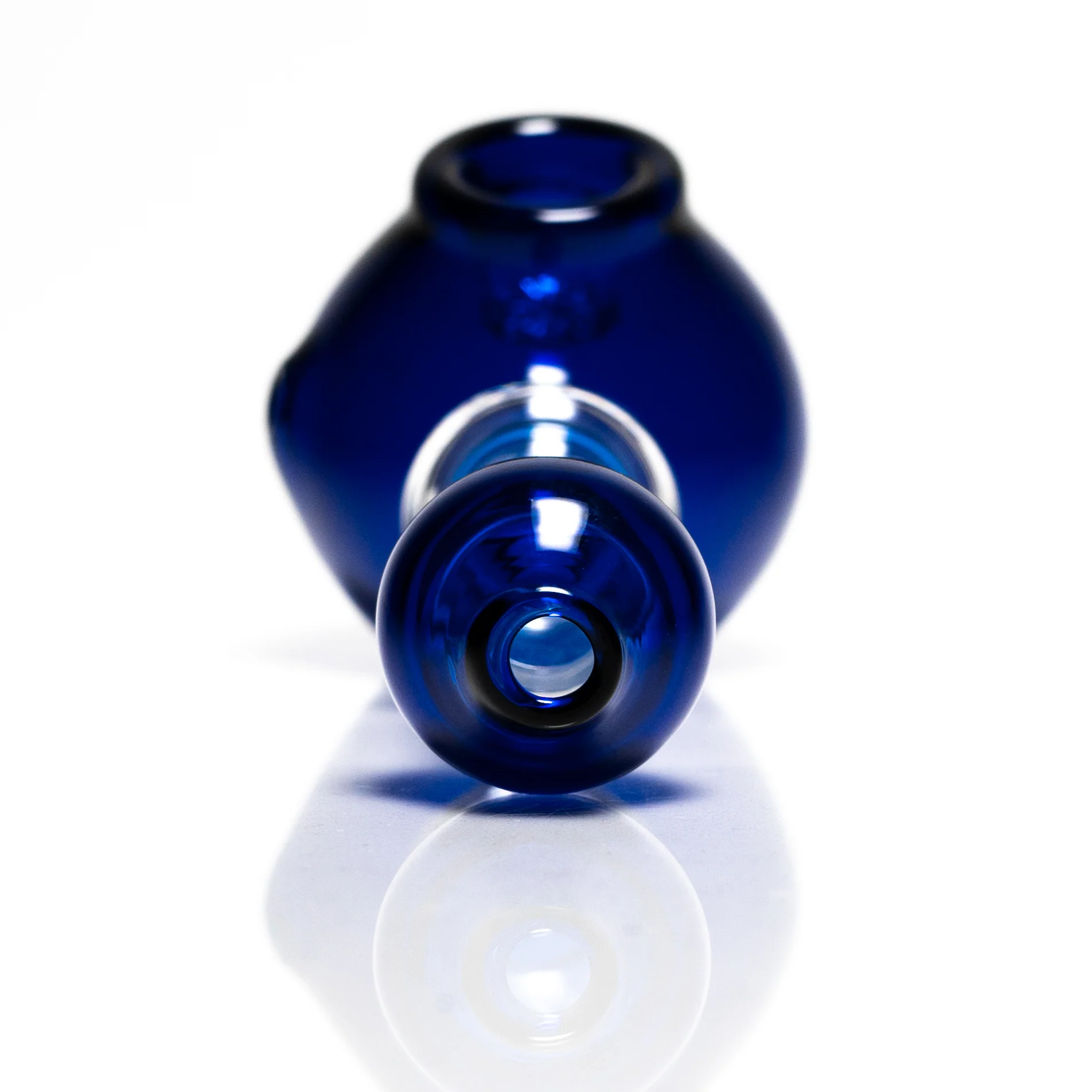 Shooters - Orb Honeycomb Spoon Pipe - Blue - Image 5