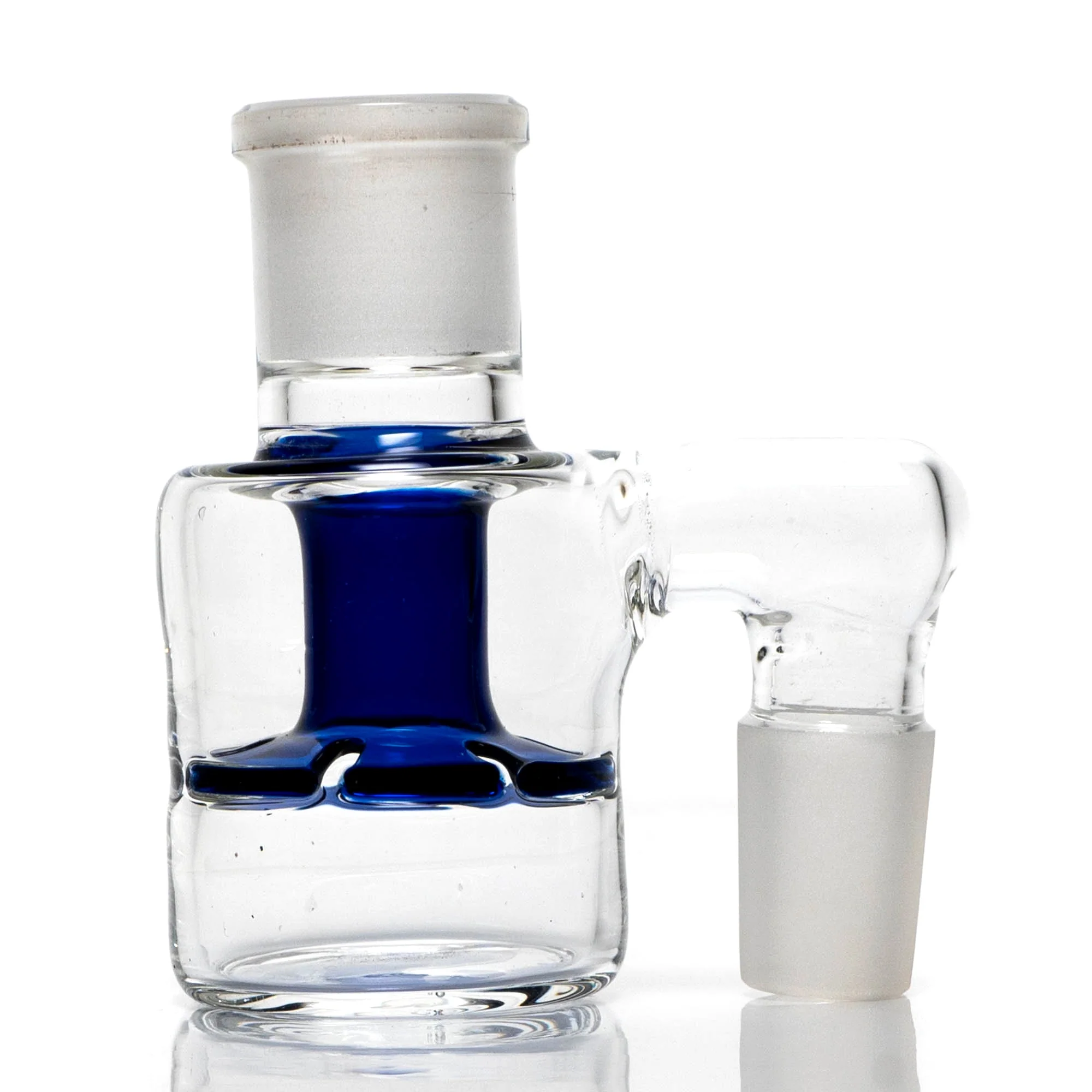 Shooters - Ratchet Dry Catcher - 18mm Male 90° - Blue
