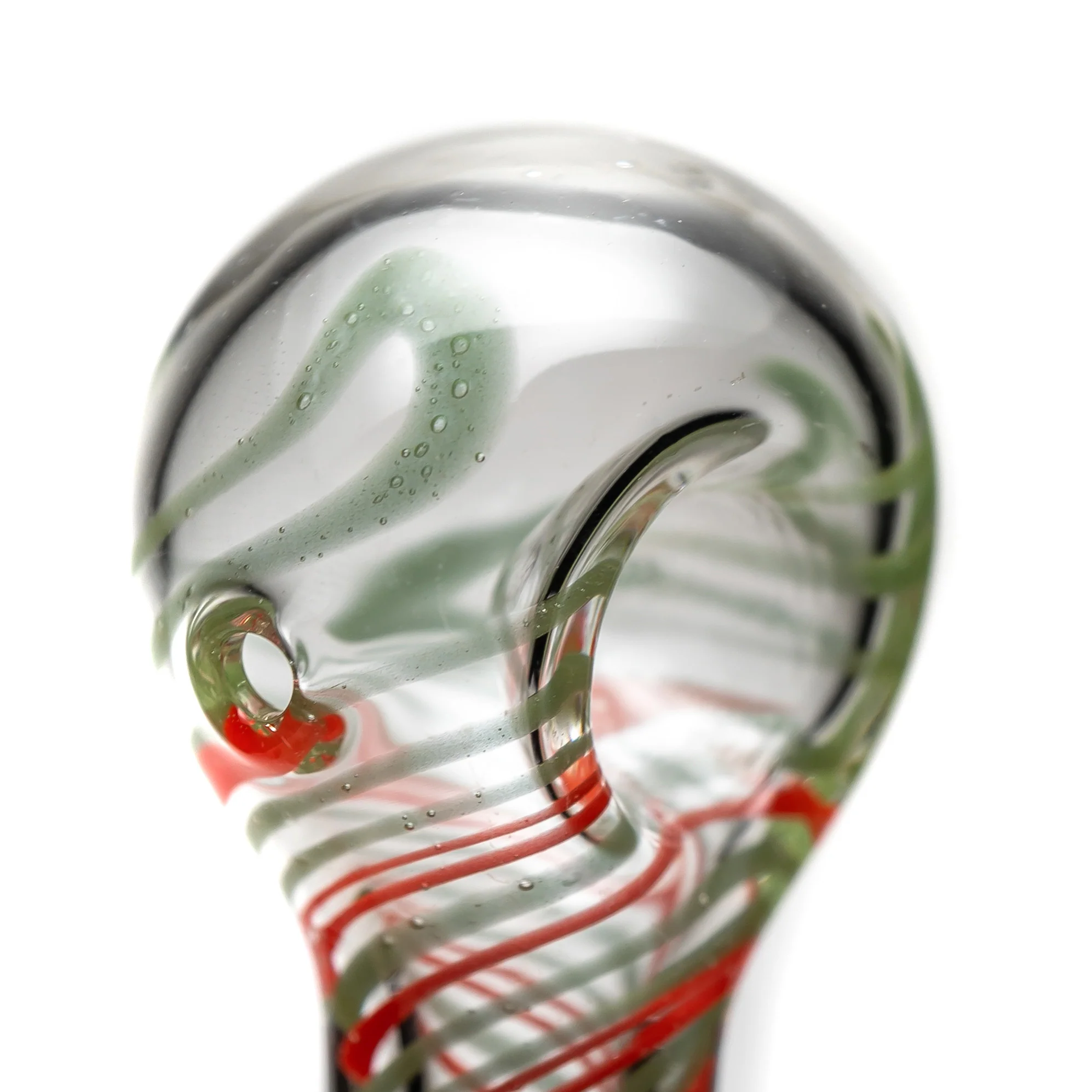 Shooters - Spiral Color Spoon - Green & Red - Image 2