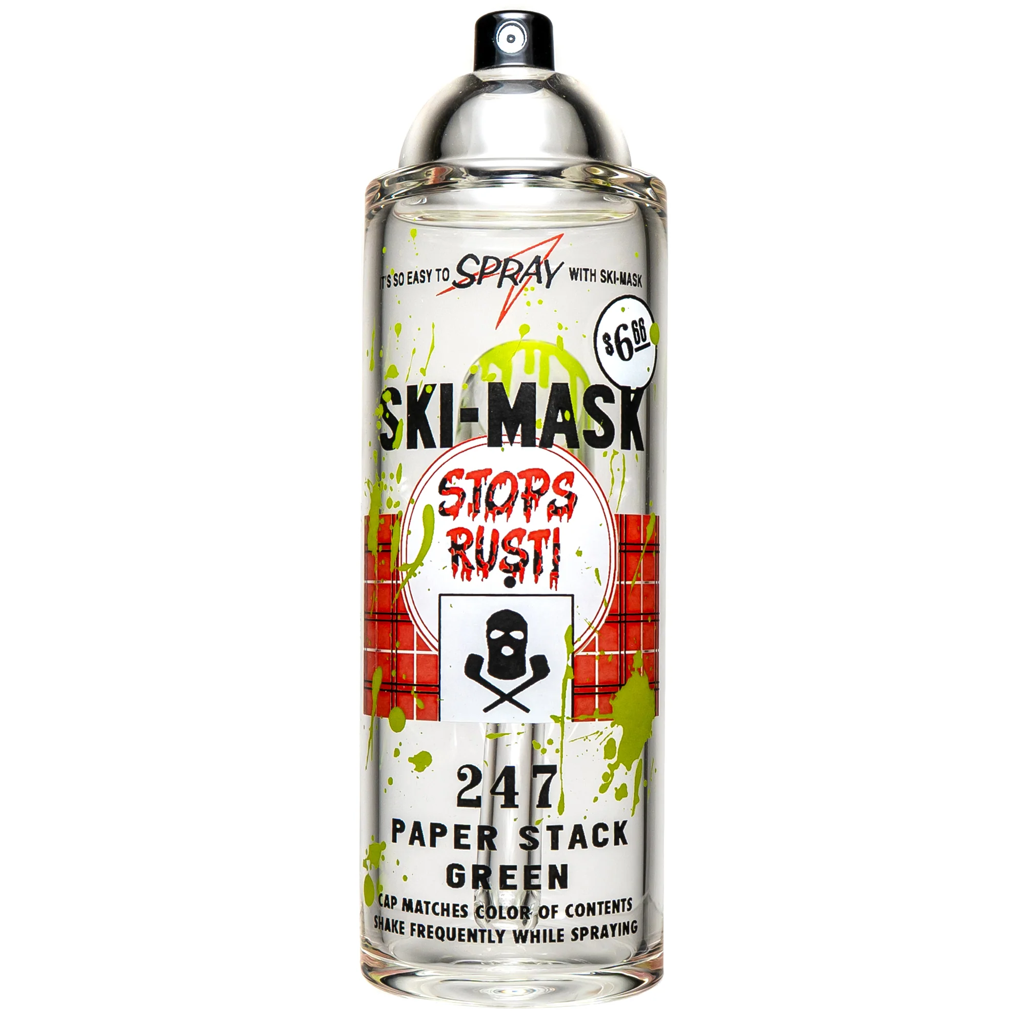 Ski Mask - Spray Can - Green Stops Rust - Image 2