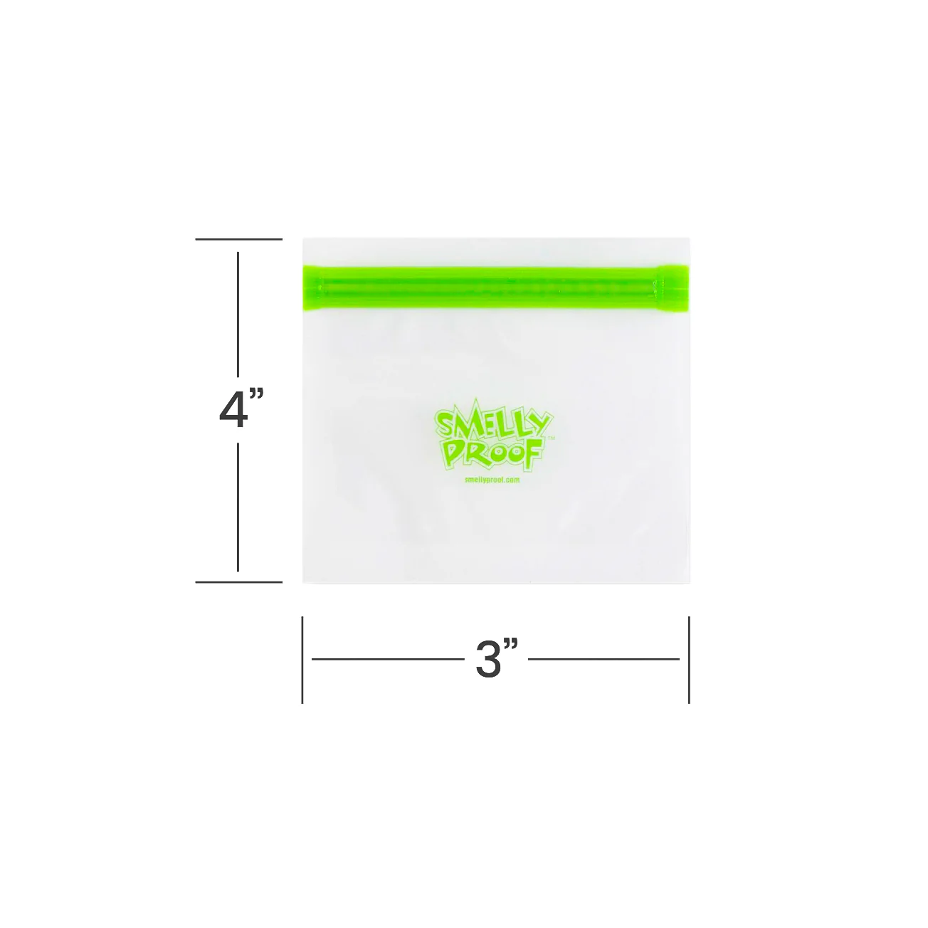 Smelly Proof - XS Bag - Clear - Single - Image 2