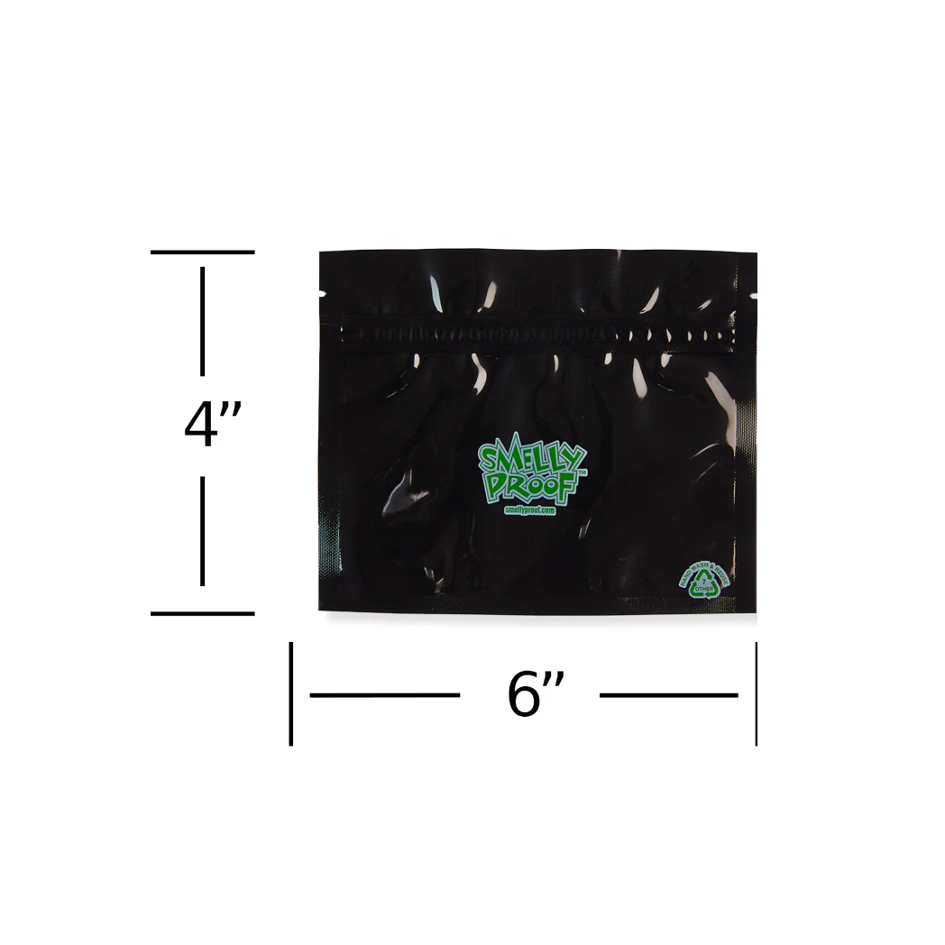 Smelly Proof - Small Bag - Black - 10 Pack Bundle - Image 2