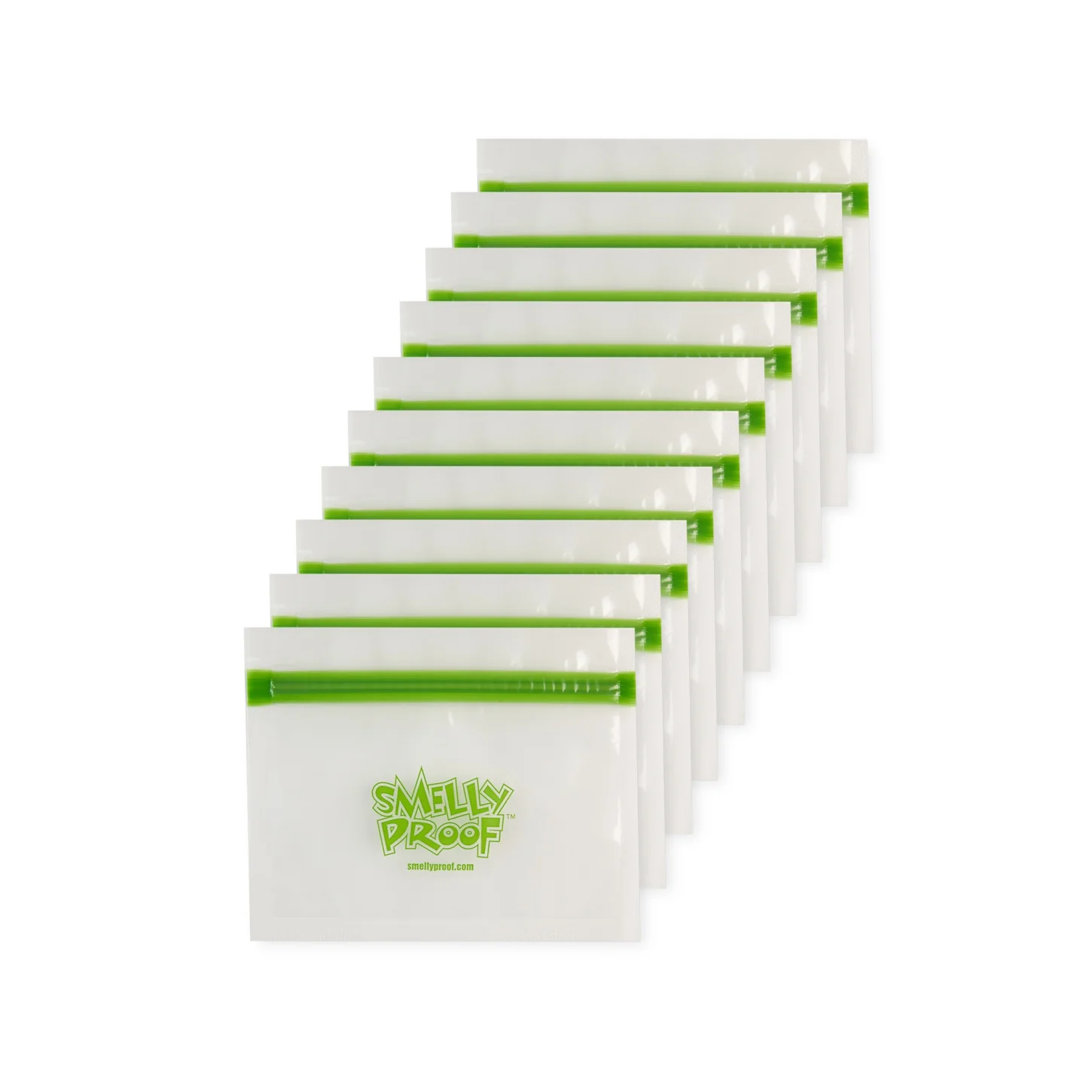 Smelly Proof - Small Bag - Clear - 10 Pack Bundle