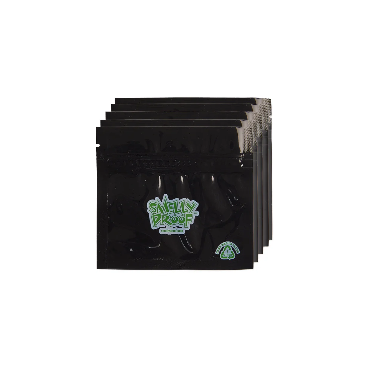 Smelly Proof - XS Bag - Black - 5 Pack Bundle