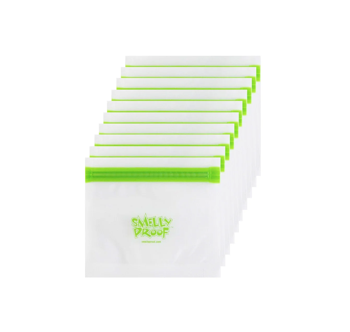 Smelly Proof - XS Bag - Clear - 10 Pack Bundle