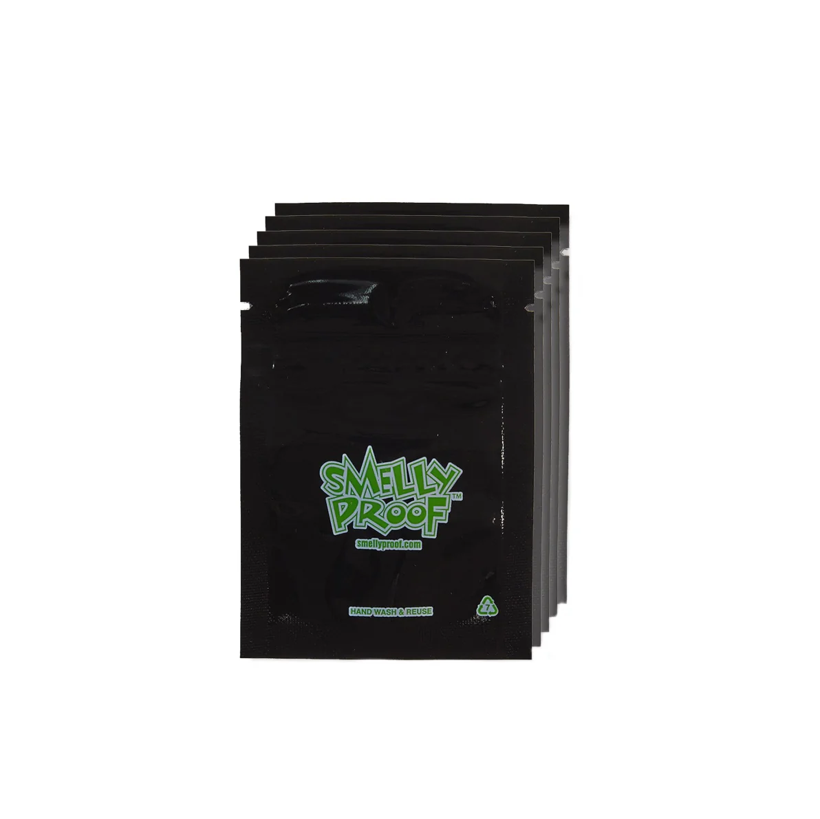 Smelly Proof - XXS Bag - Black - 5 Pack Bundle