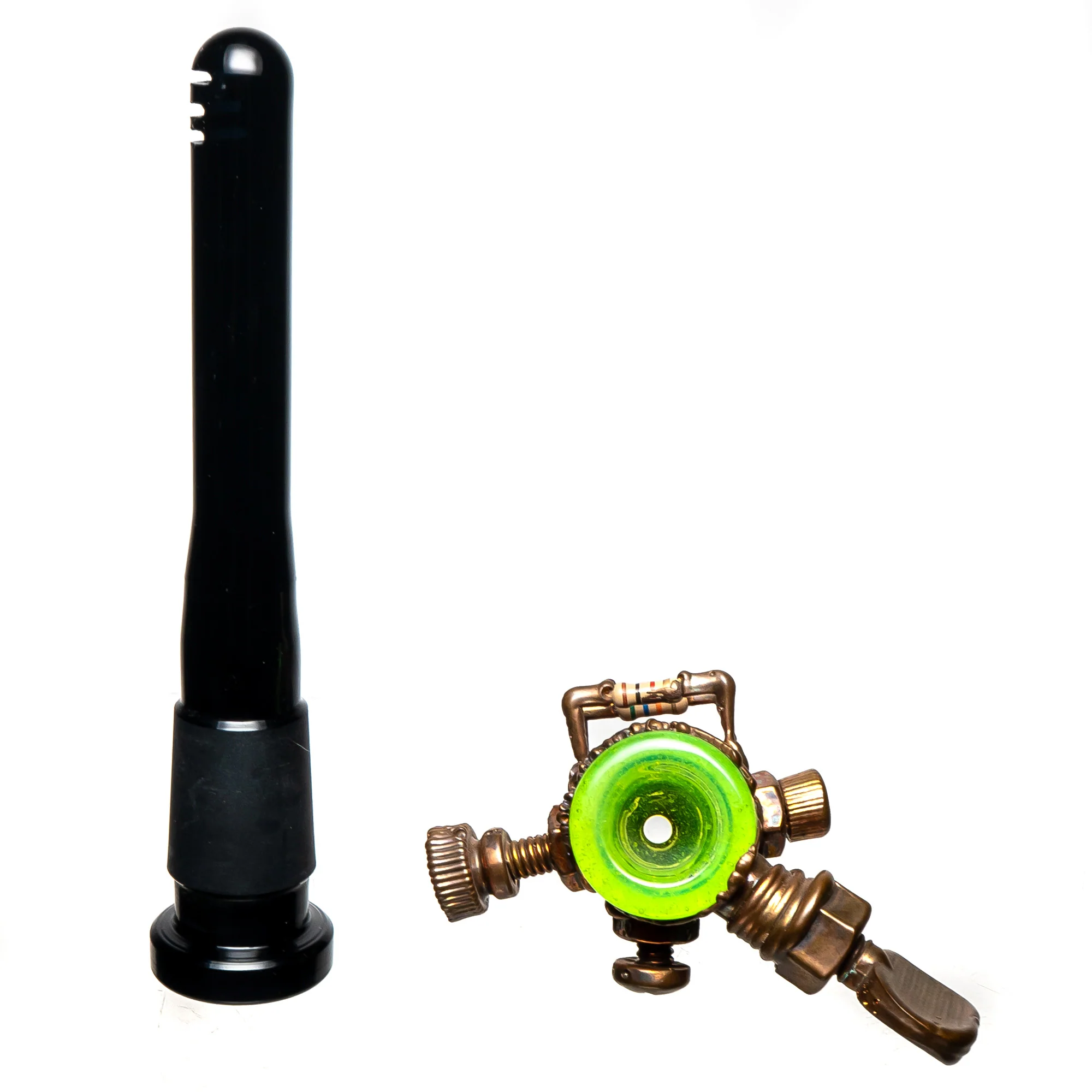 Snic - Electroformed Steam Punk Tube - Slyme & Black - Image 12